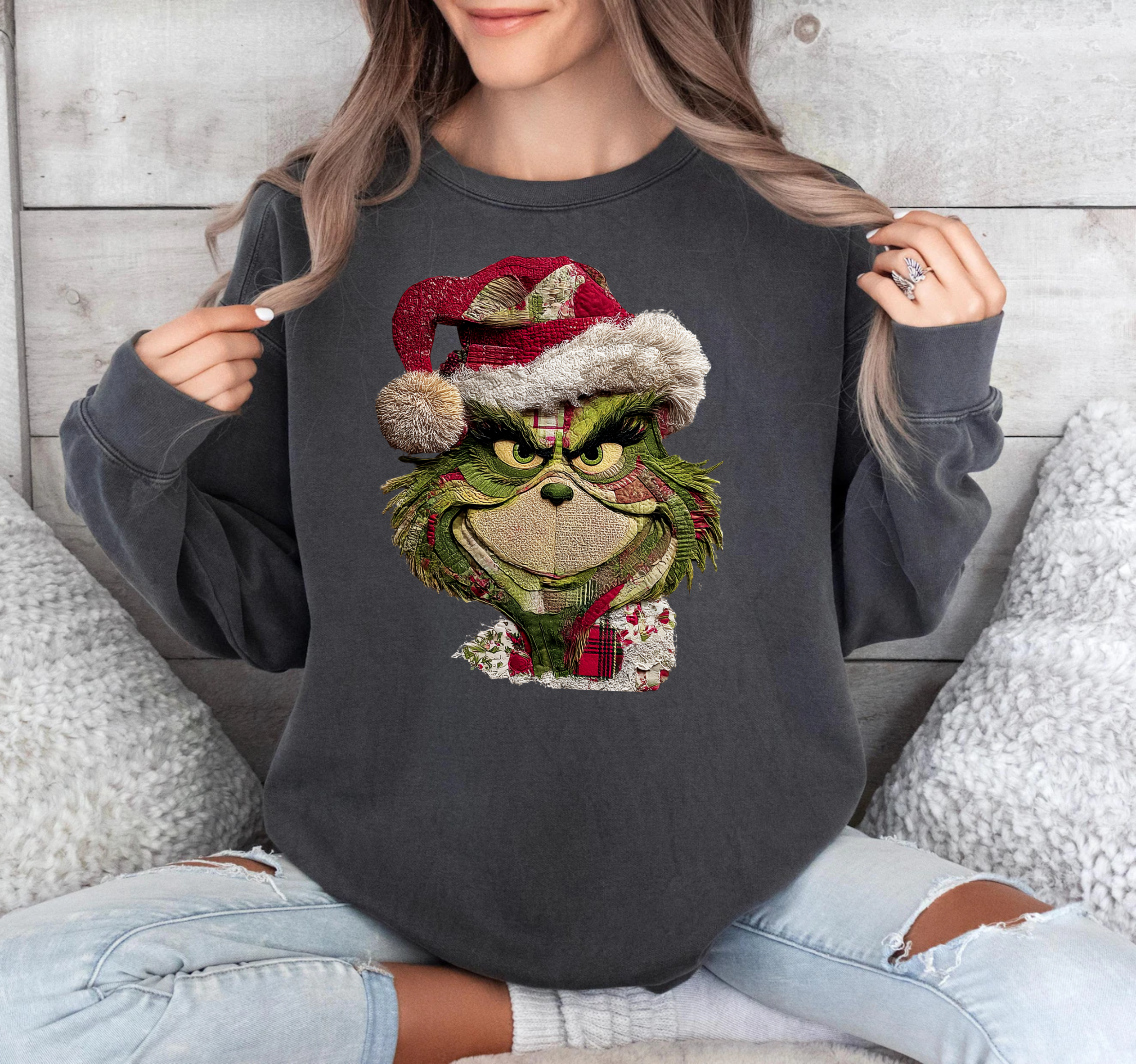 Faux Crochet Yarn - Character - DTF Transfer