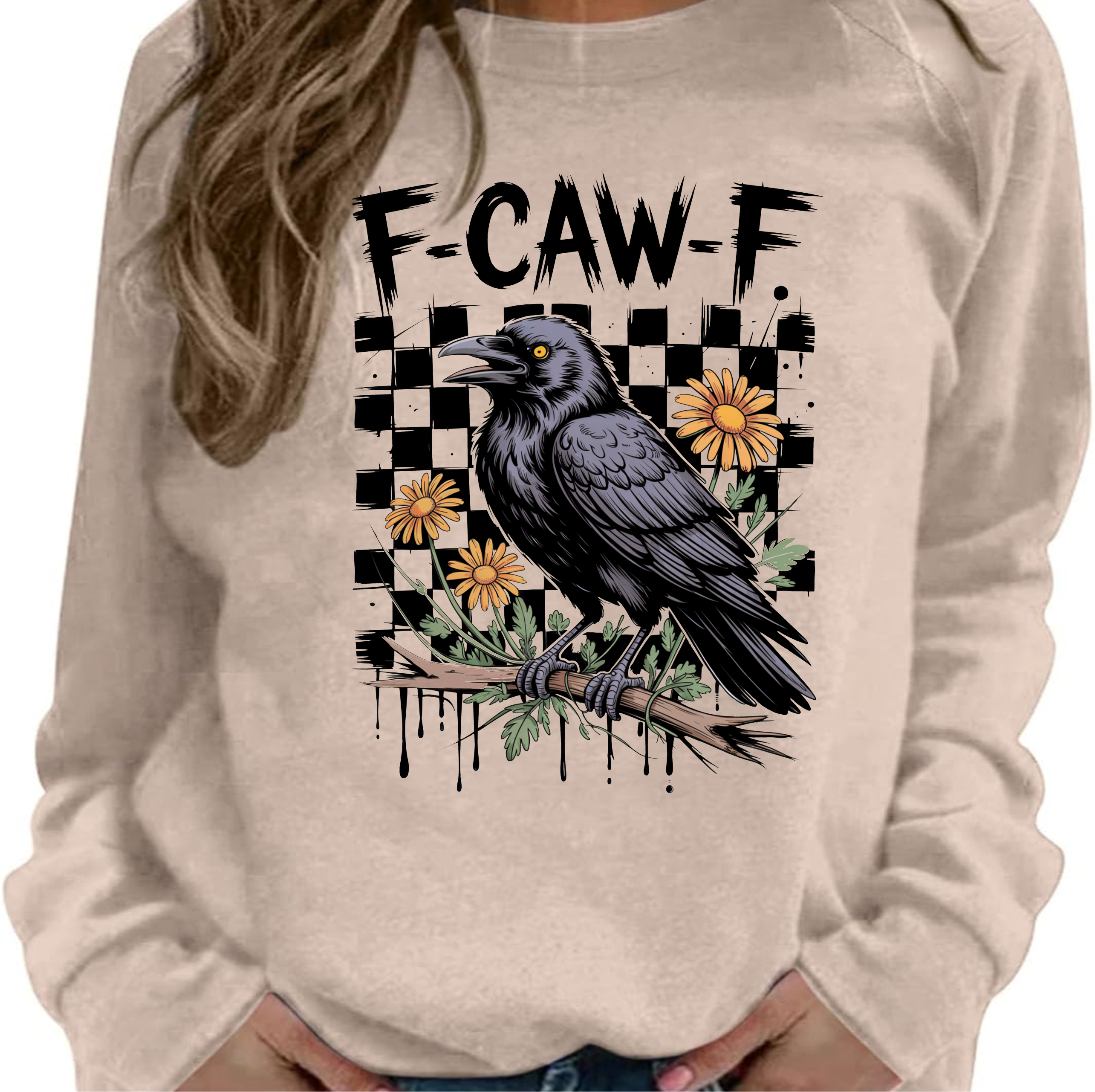 F Caw F - DTF Transfer