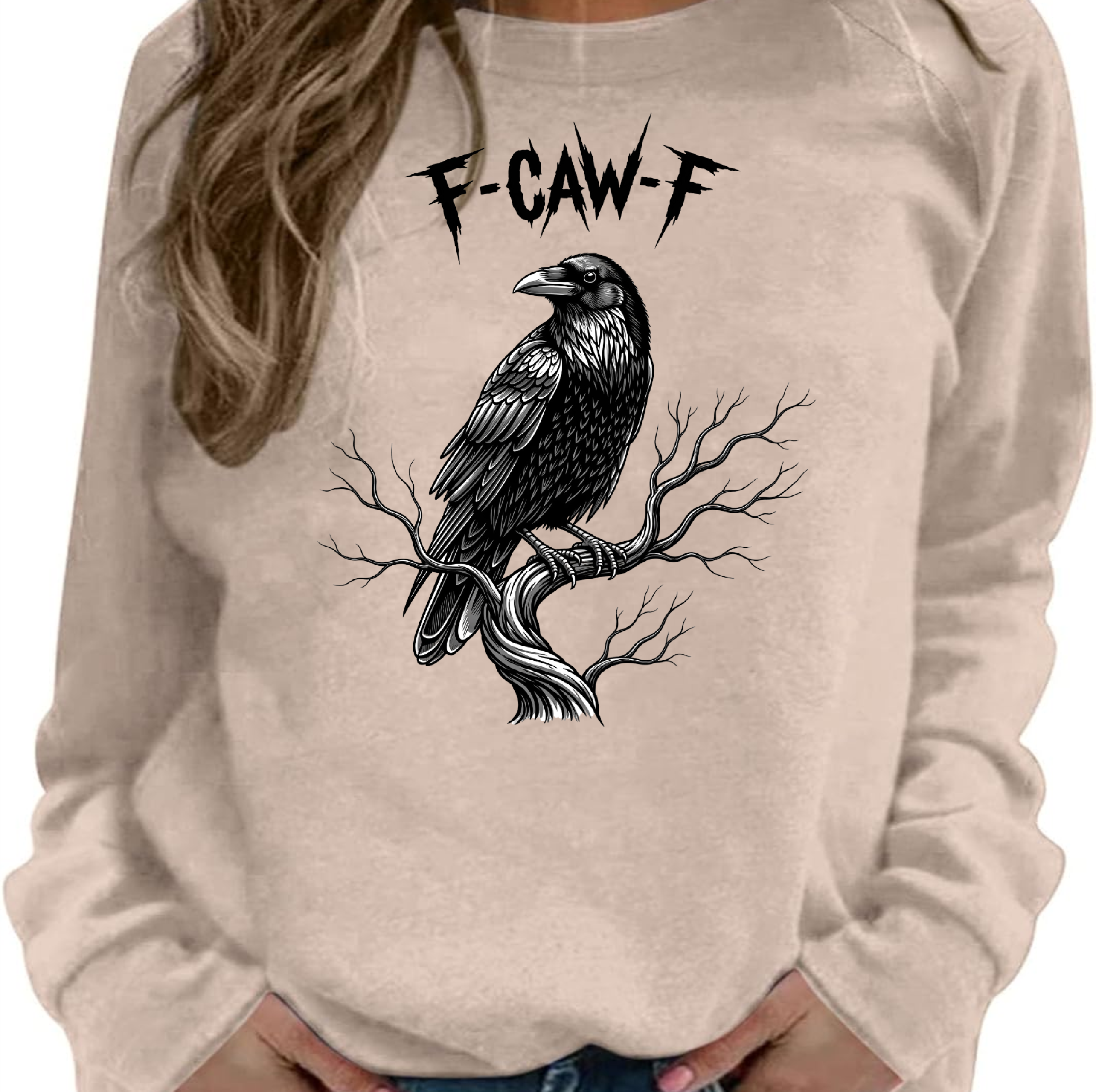 F Caw F - DTF Transfer