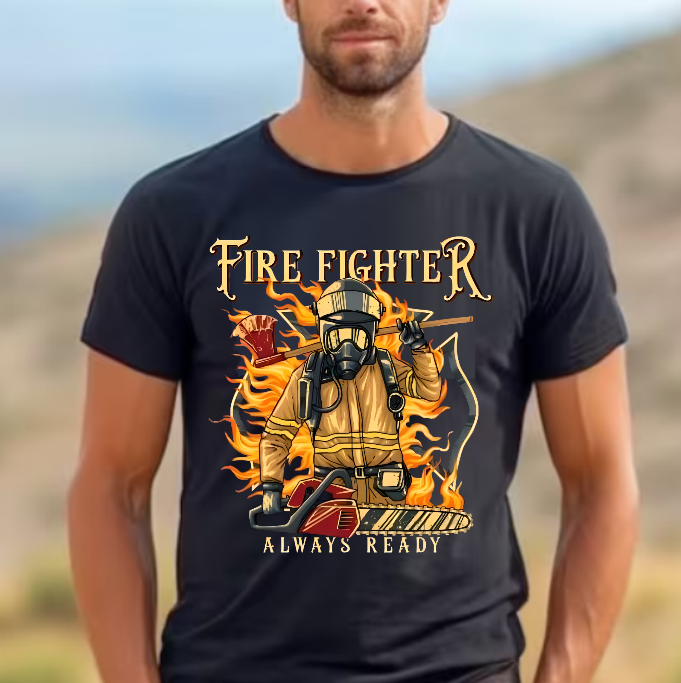 Fire Fighter - DTF Transfer