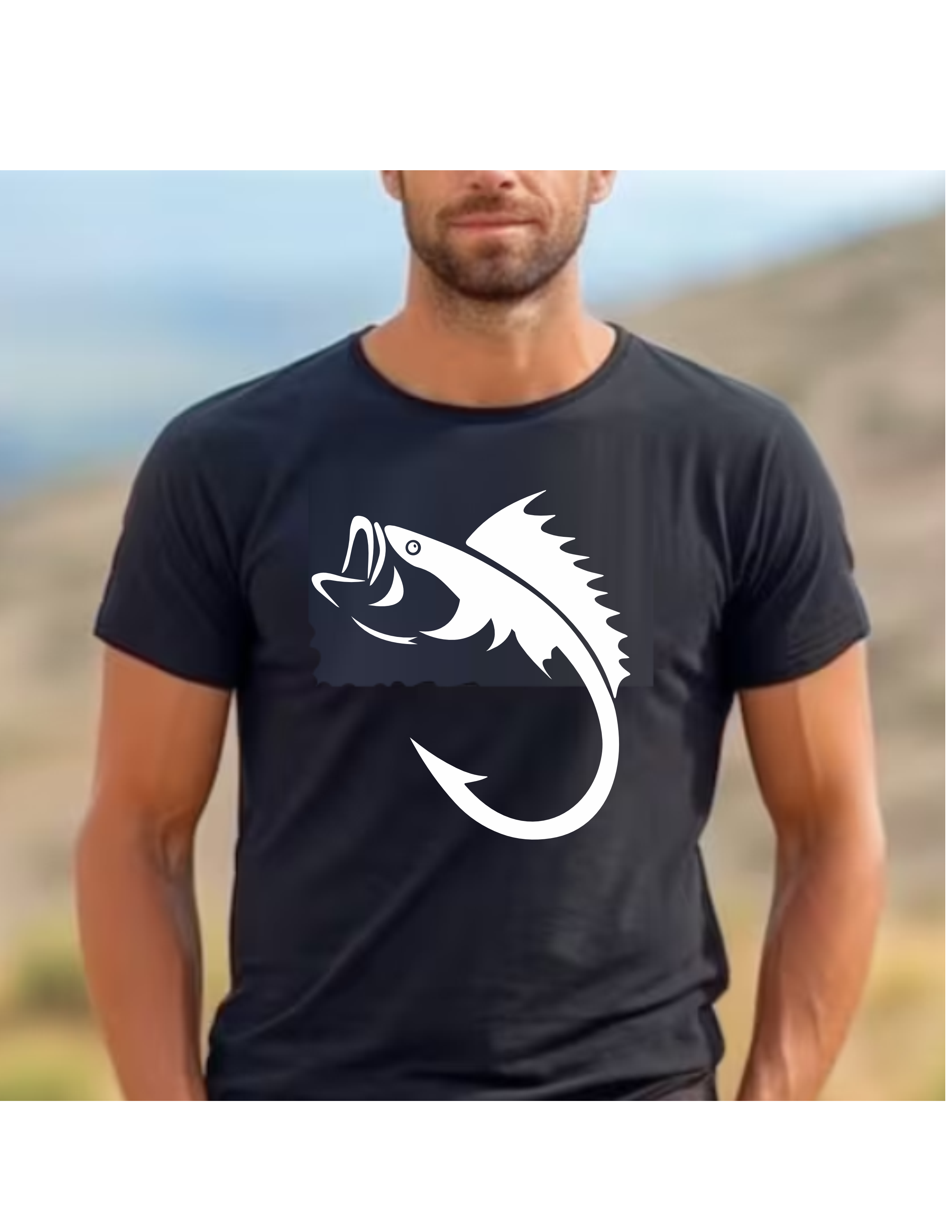 Fish Hook - DTF Transfer