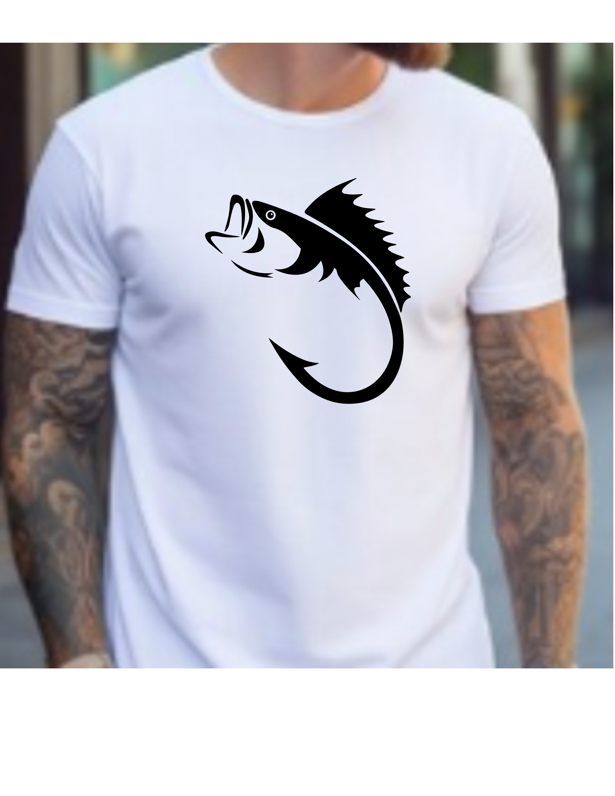 Fish Hook - DTF Transfer