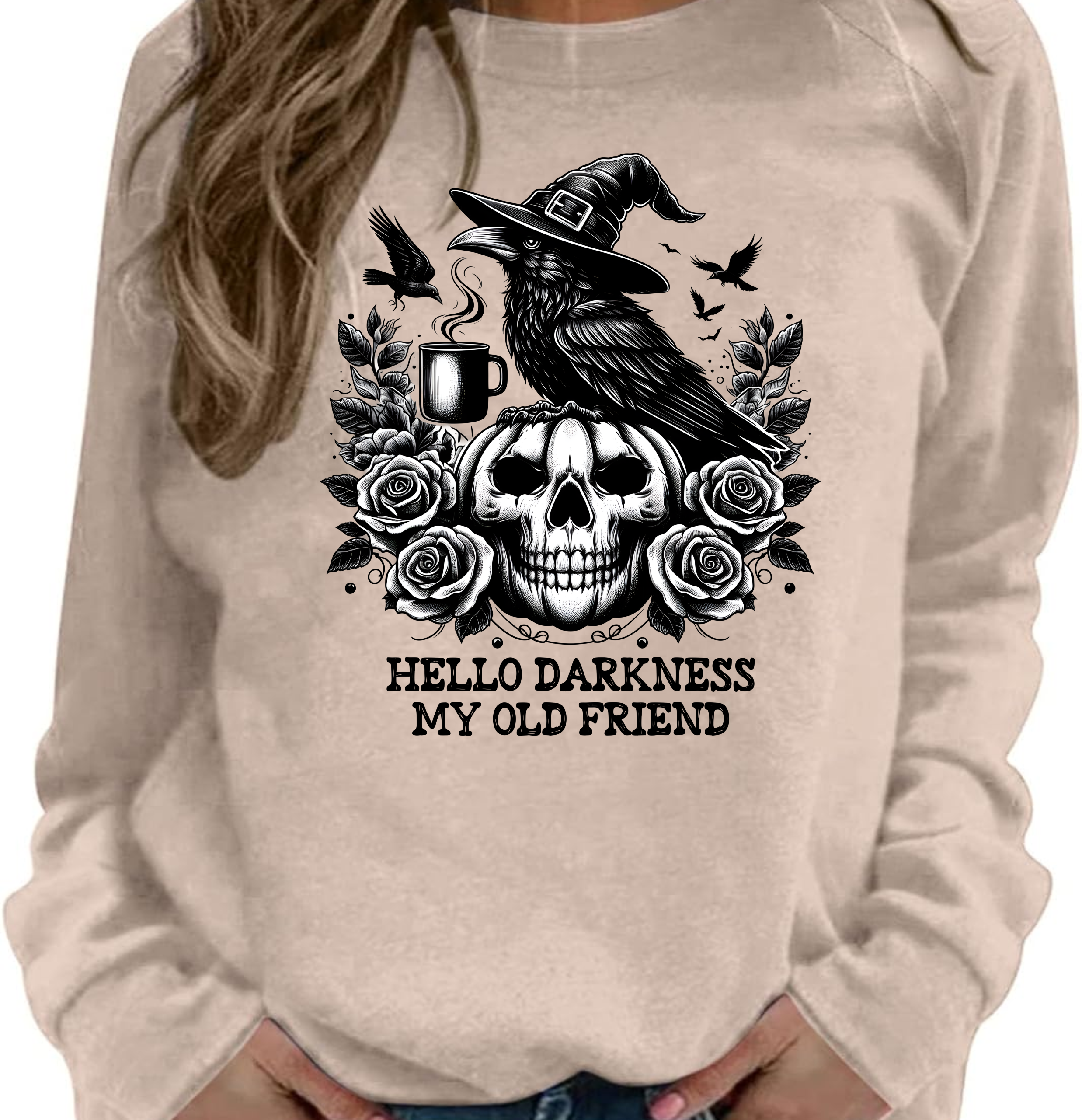 Hello Darkness, My Old Friend - Sublimation Transfer