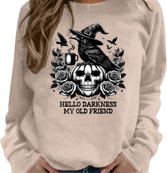 Hello Darkness, My Old Friend - Sublimation Transfer