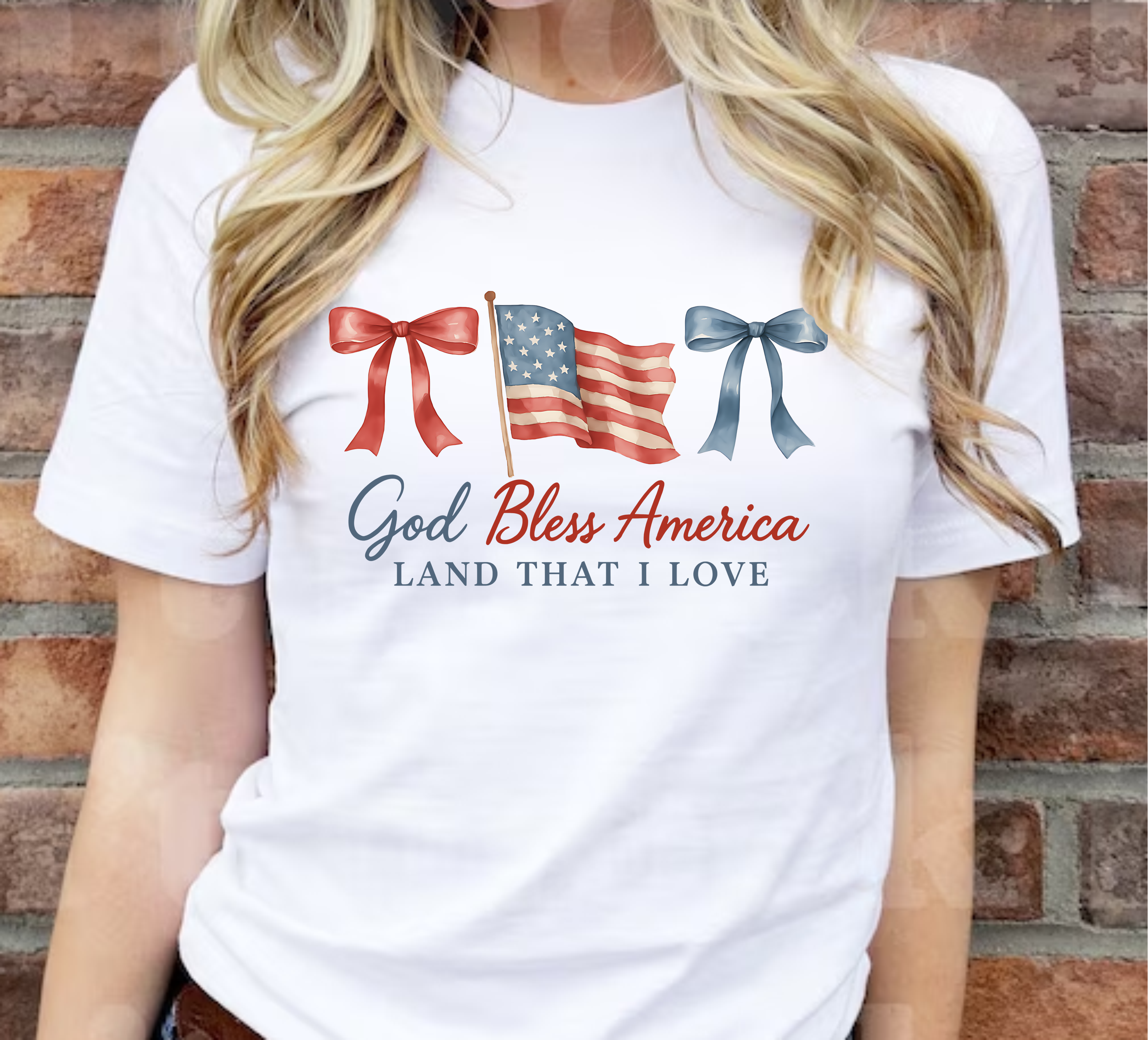 God Bless America, Land That I Love - DTF Transfer