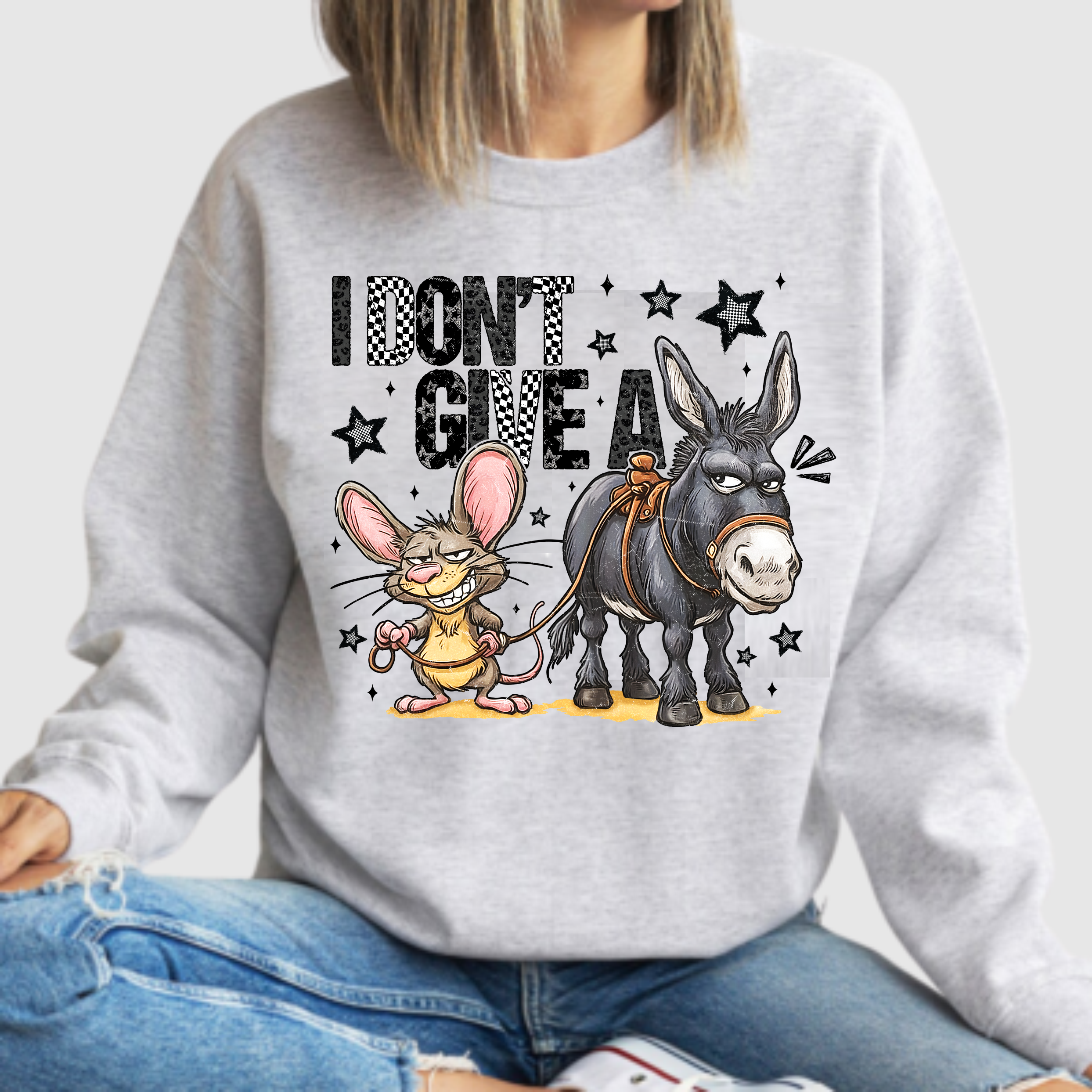 I Don't Give A - DTF Transfer