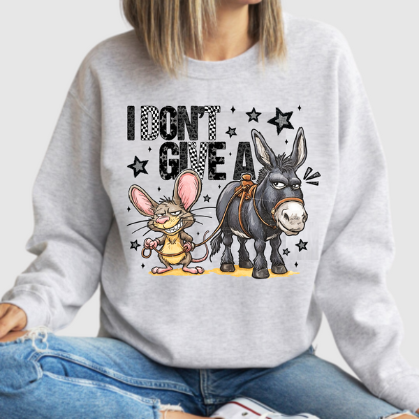 I Don't Give A - DTF Transfer