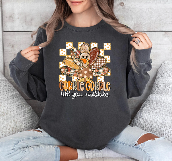 Gobble Til You Wobble - DTF Transfer
