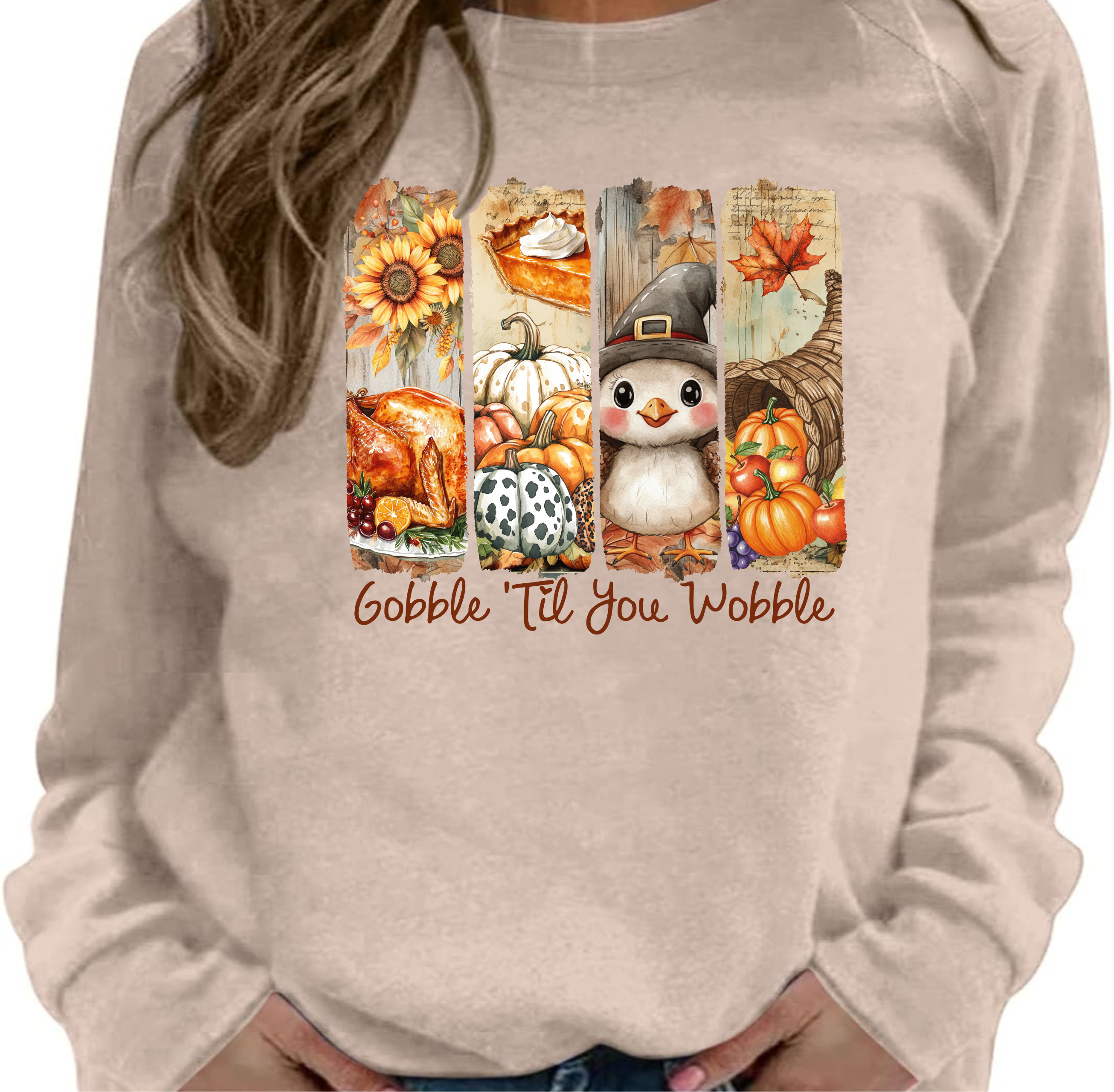 Gobble Til You Wobble - DTF Transfer