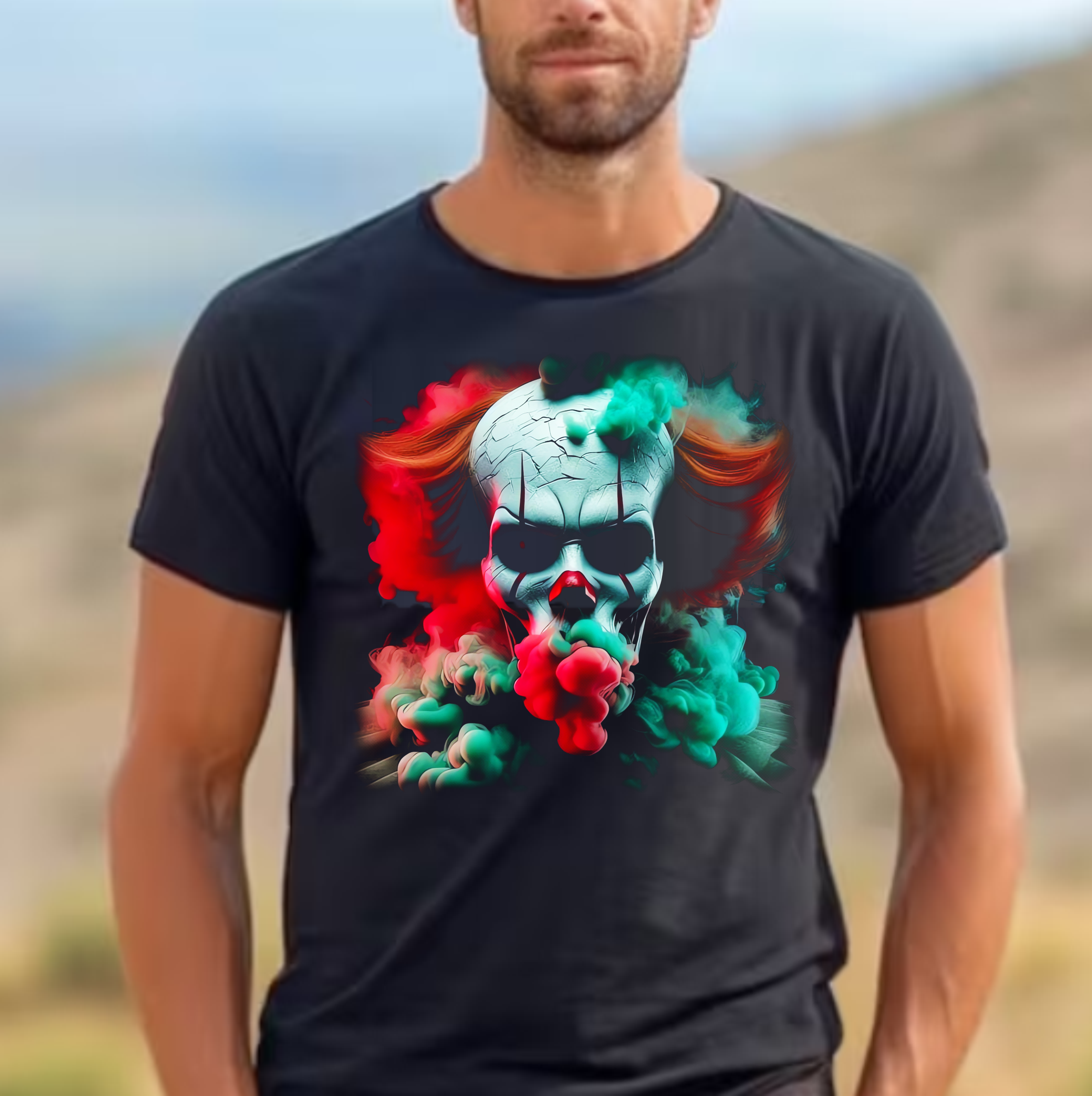 Horror Halftone - DTF Transfer