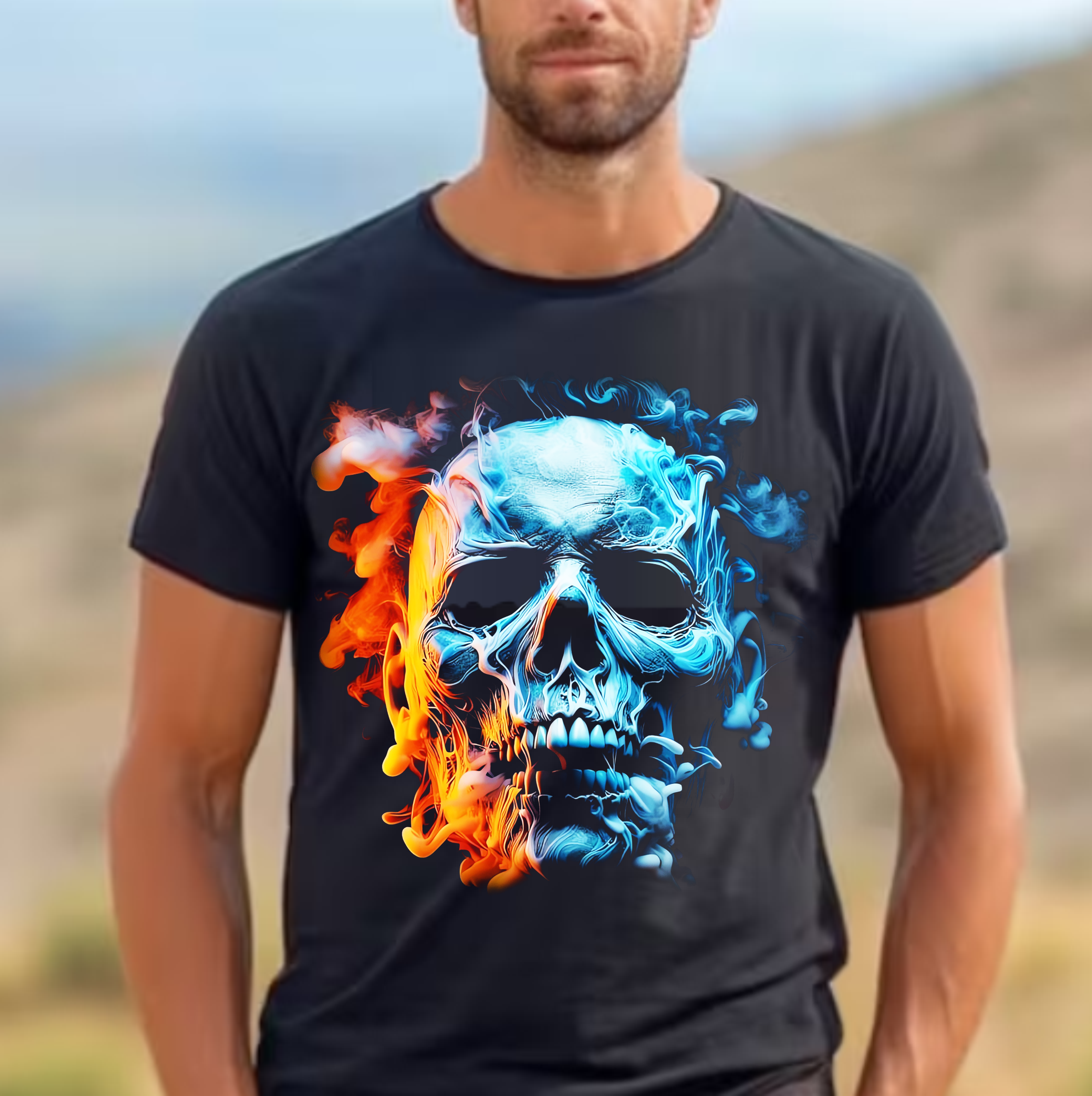 Horror Halftone - DTF Transfer