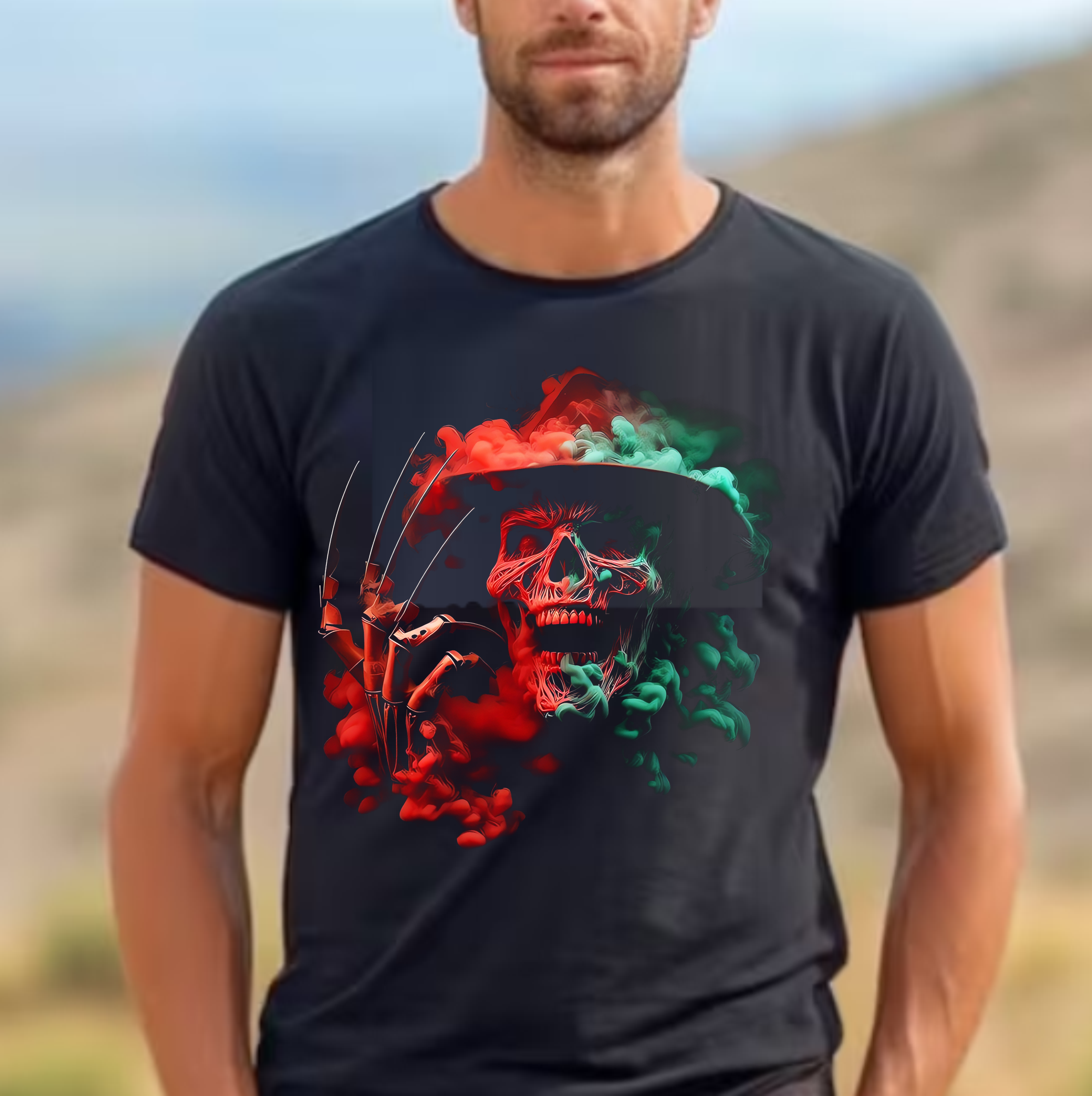 Horror Halftone - DTF Transfer