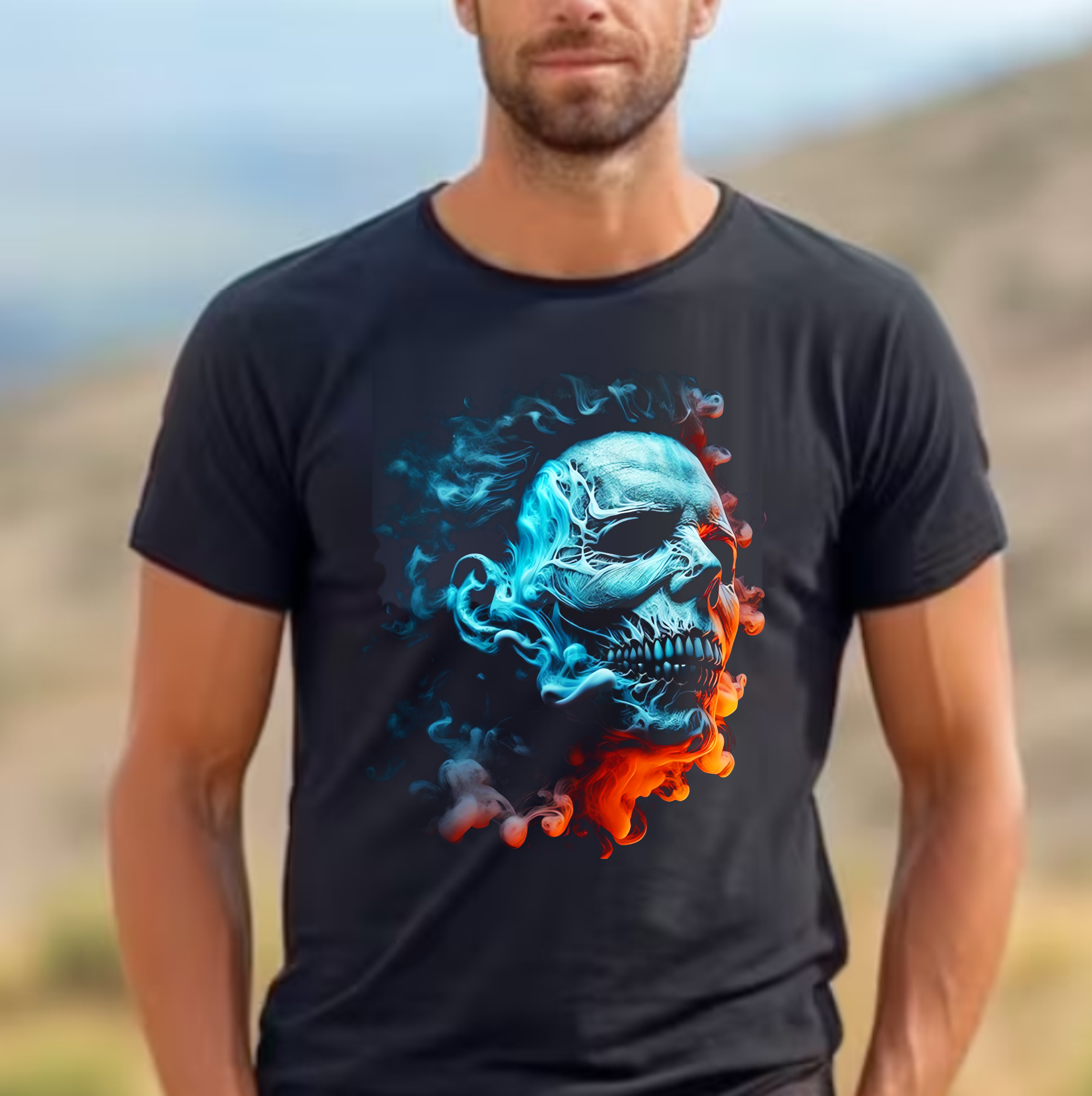 Horror Halftone - DTF Transfer