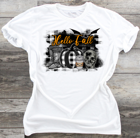 Hello Fall - DTF Transfer