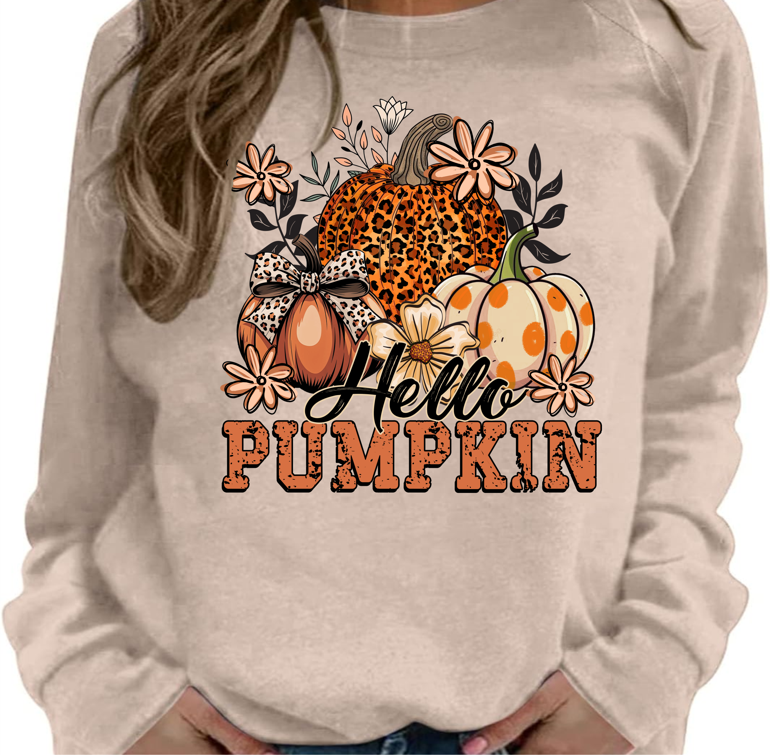 Hello Pumpkin - DTF Transfer