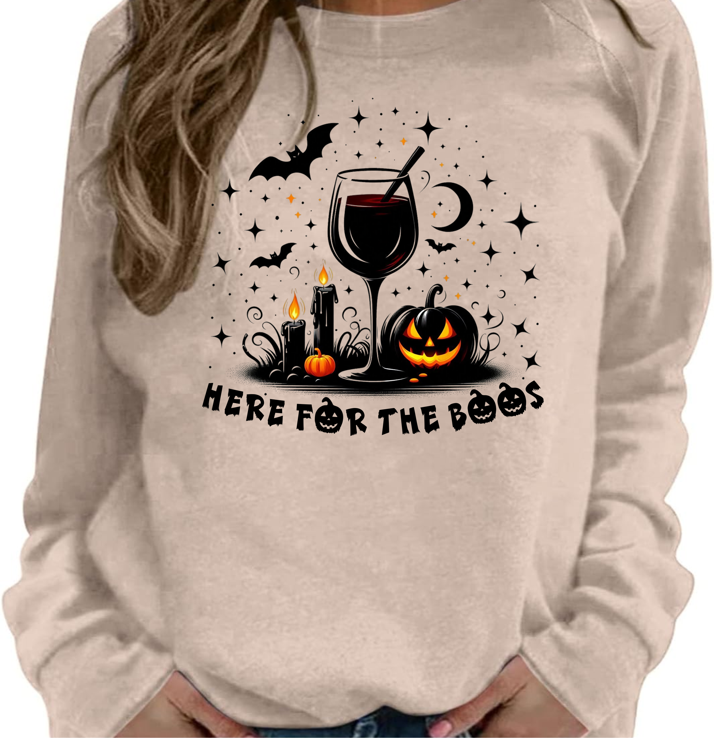 Here For The Boos - Sublimation Transfer