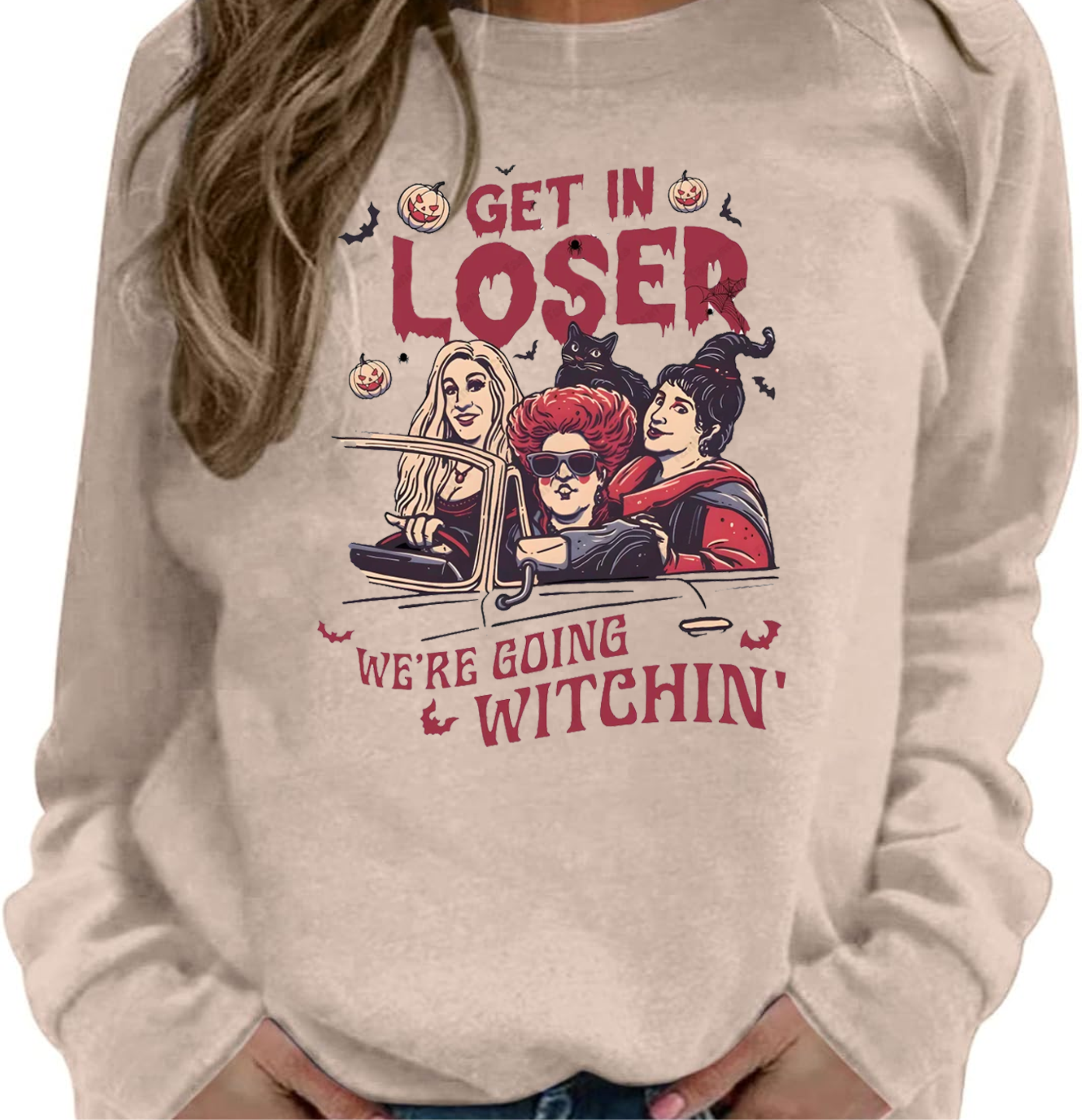 Get In Loser, We're Going Witchin' - DTF Transfer