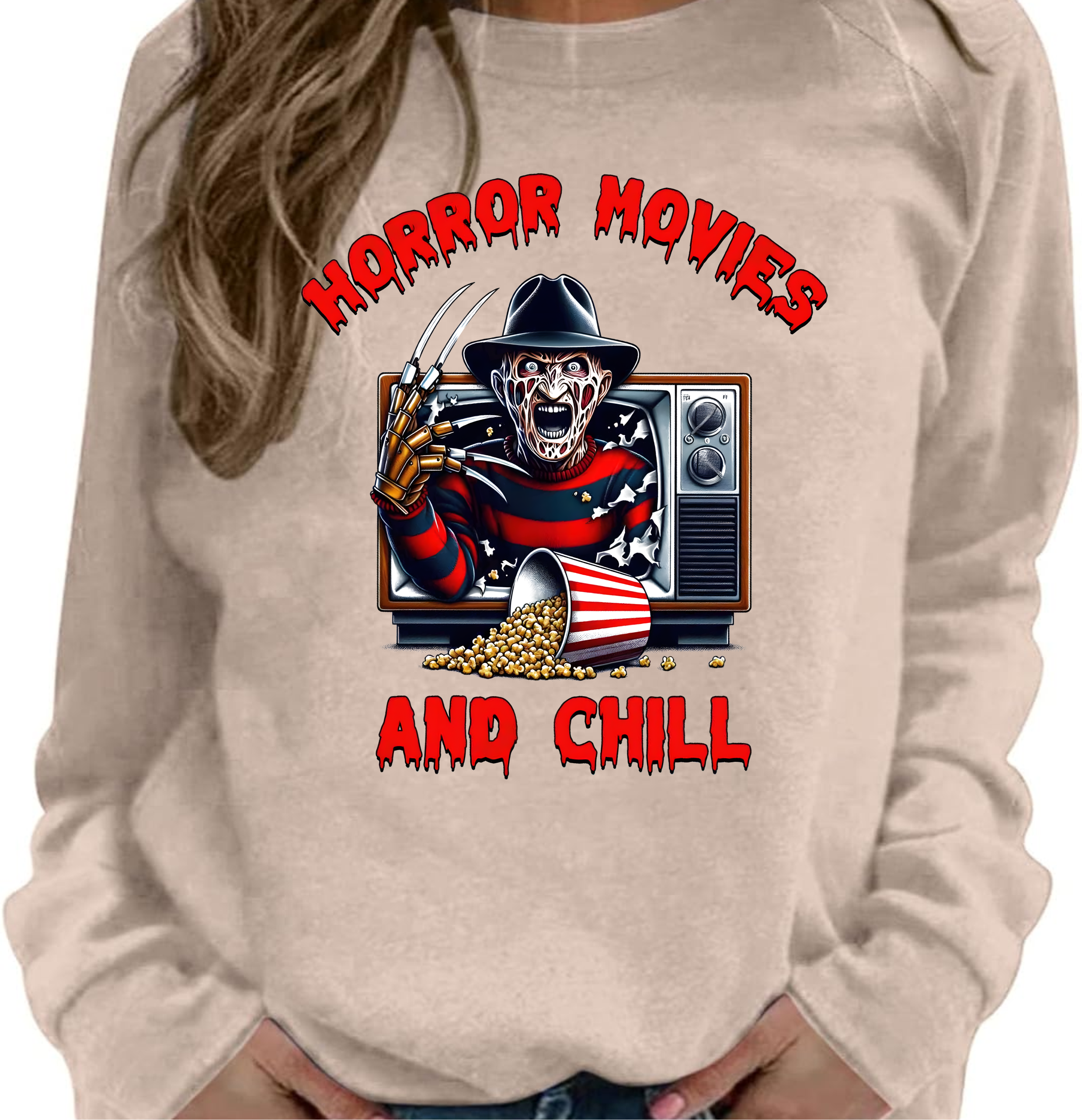 Horror Movies & Chill - DTF Transfer