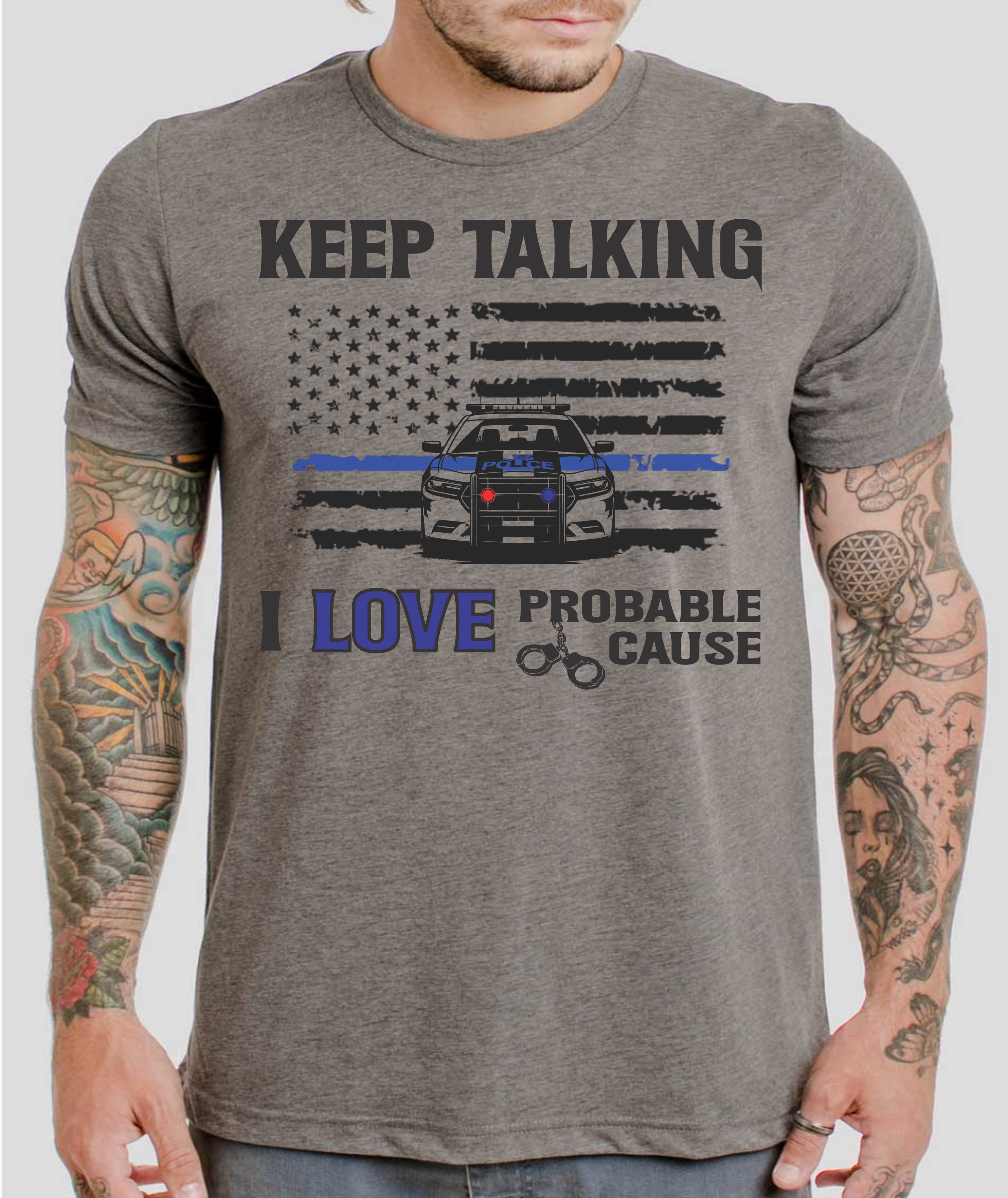 Keep Talking, I Love Probably Cause - DTF Transfer