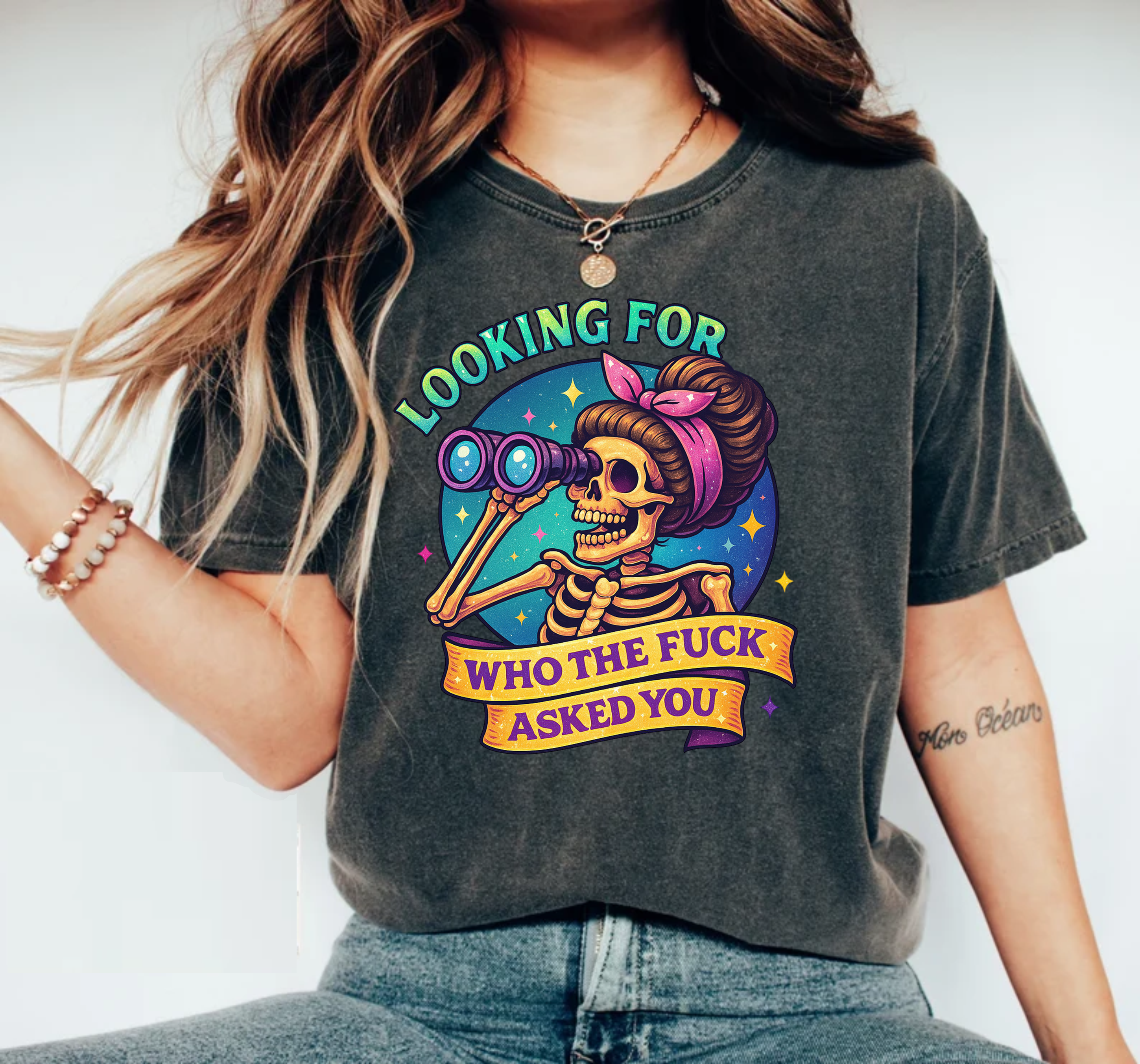 Looking For Who The F*ck Asked You - DTF Transfer