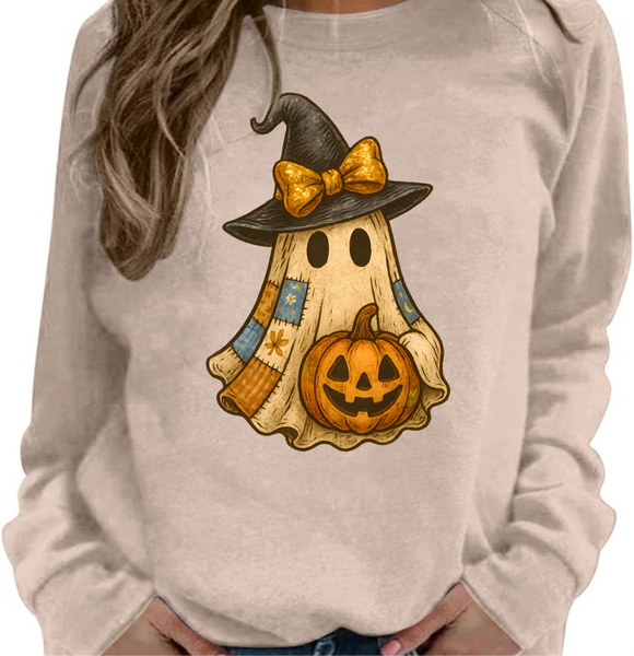 Patchwork Ghost - DTF Transfer