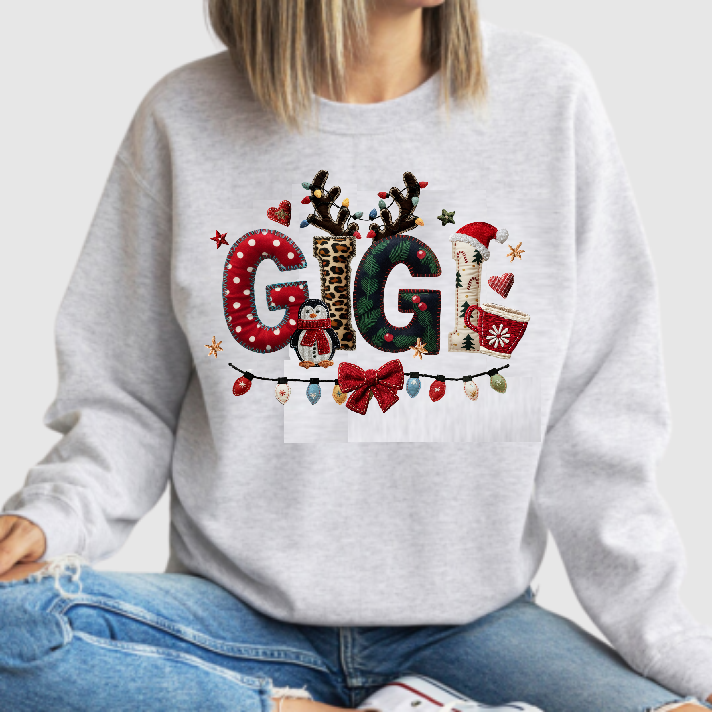 Faux Stitch/Crochet - Gigi - DTF Transfer