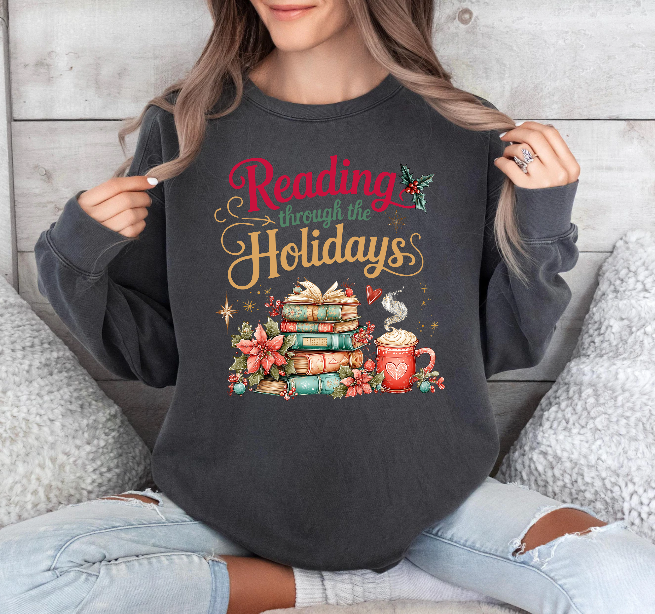 Reading Through The Holidays - DTF Transfer