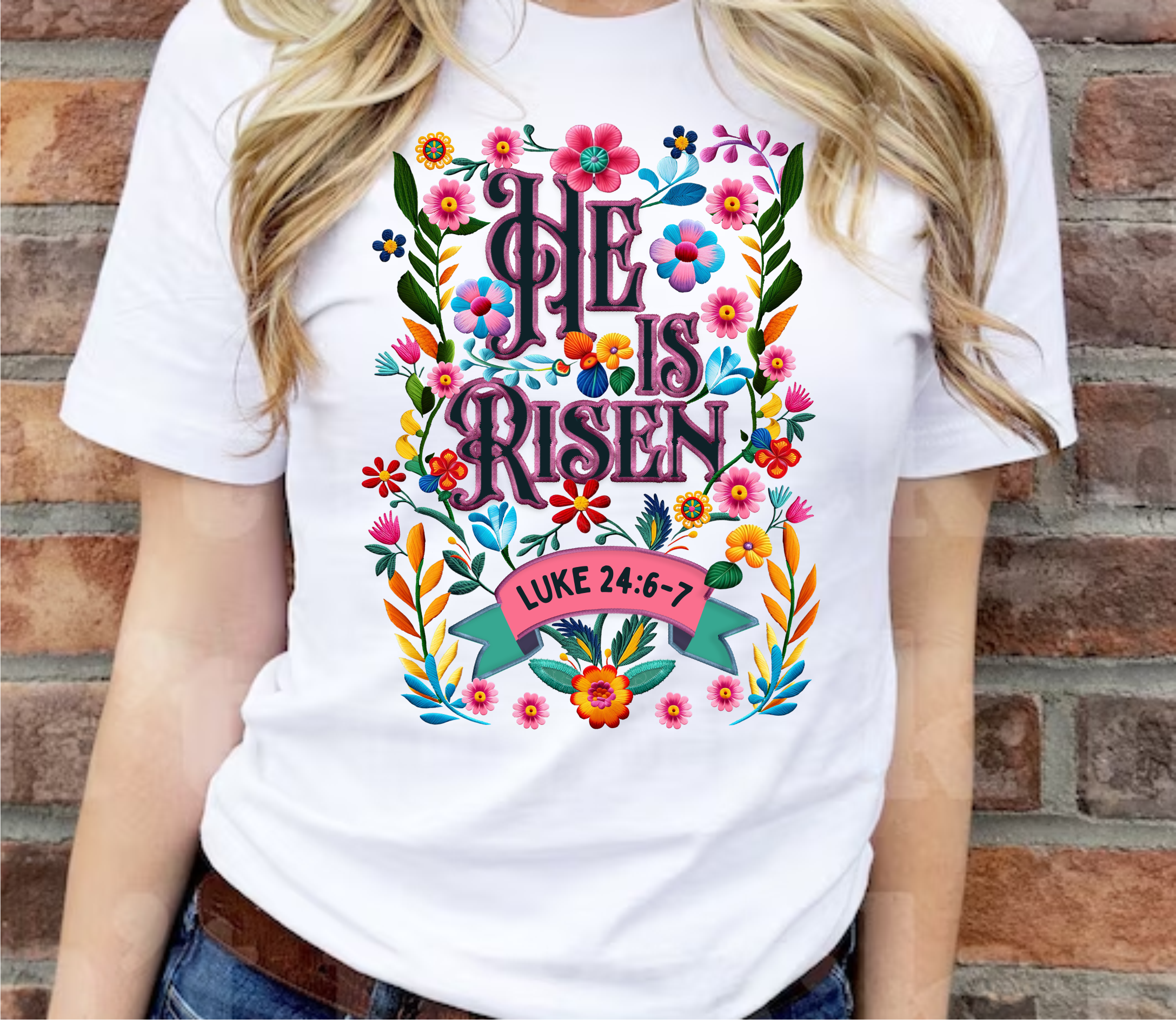 He Is Risen - DTF Transfer