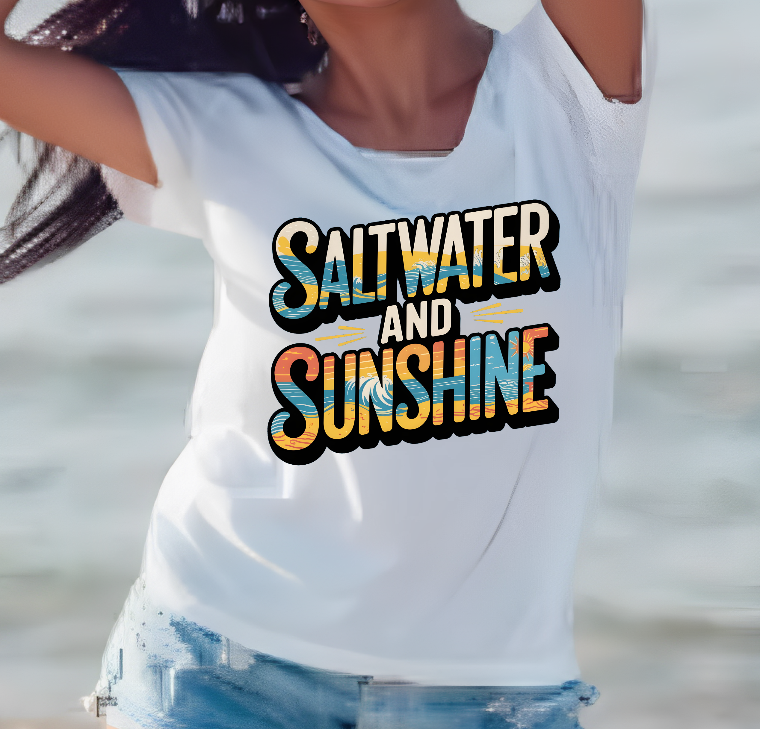 Saltwater & Sunshine - DTF Transfer