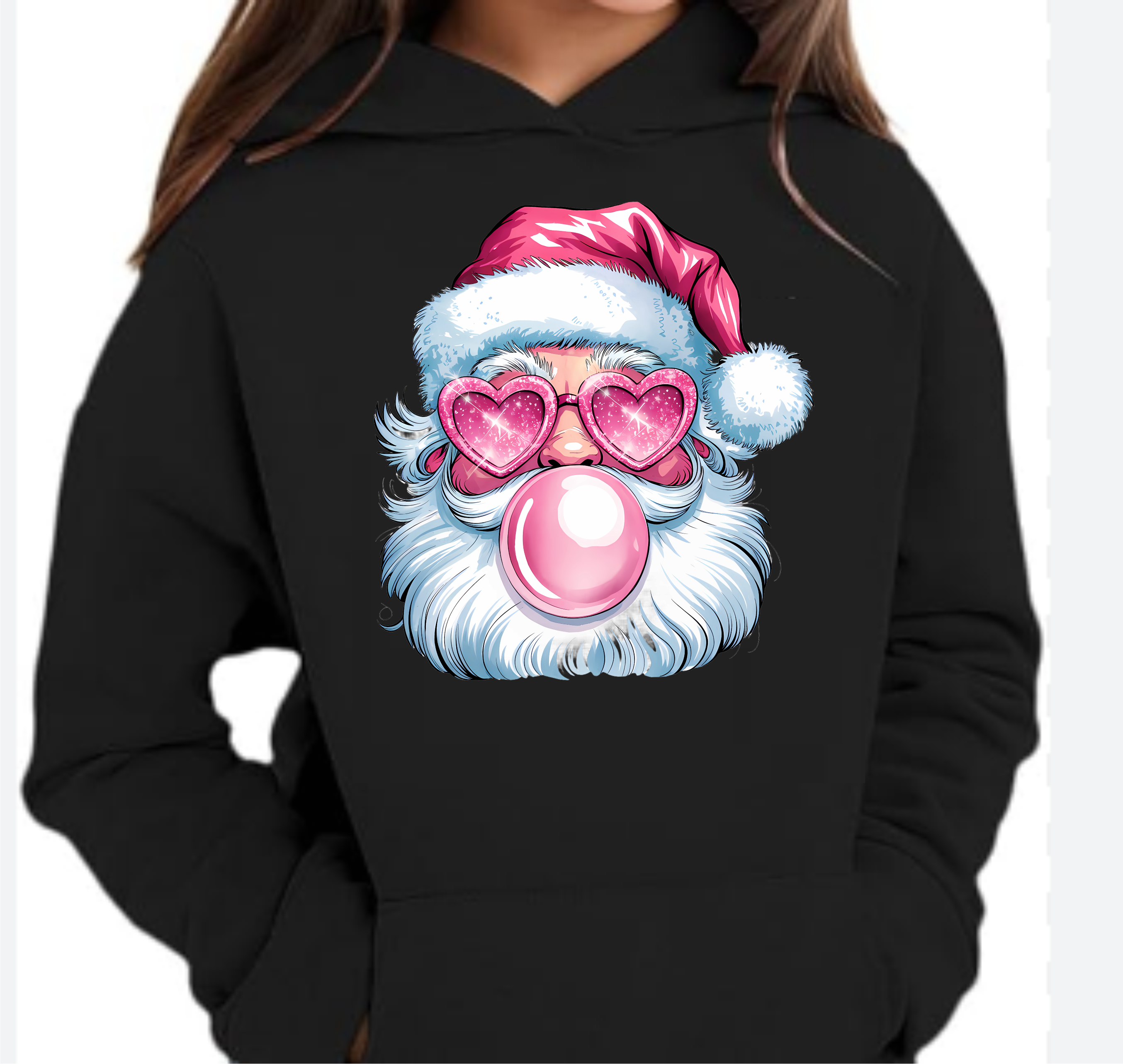 Santa Big Bubble - DTF Transfer