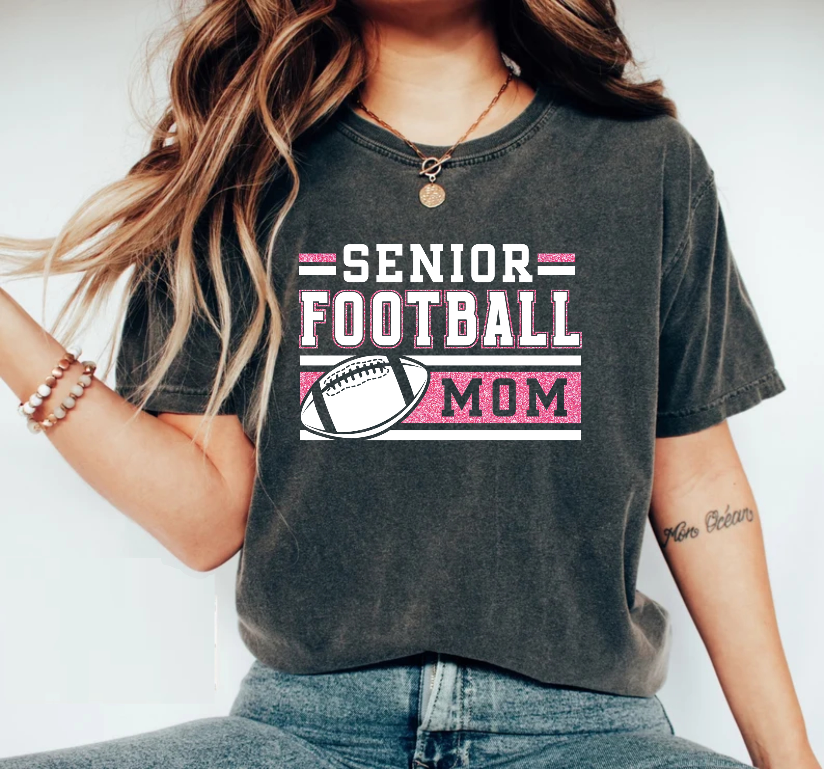 Senior Football Mom - DTF Transfer