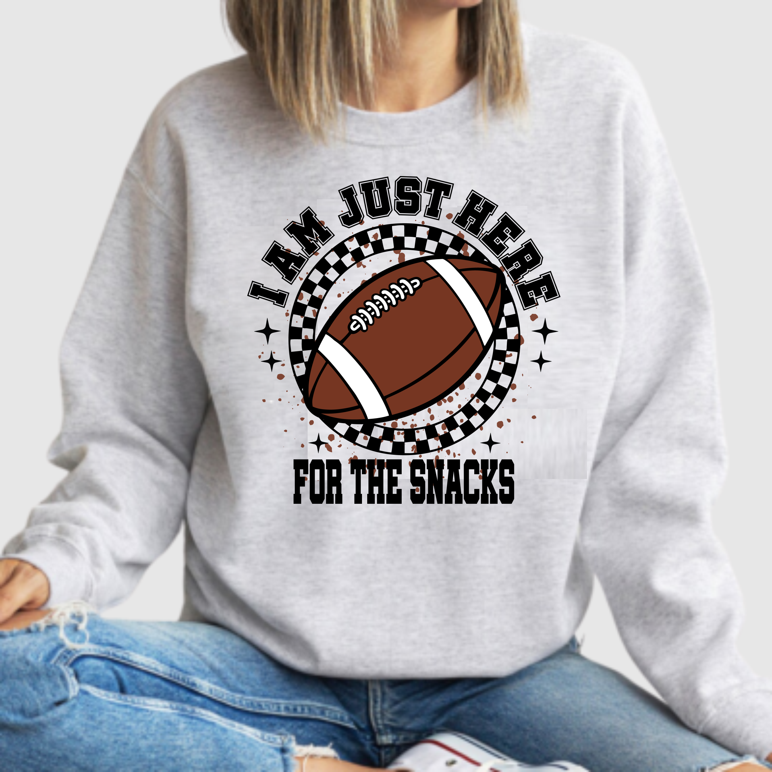 I'm Just Here For The Snacks - DTF Transfer