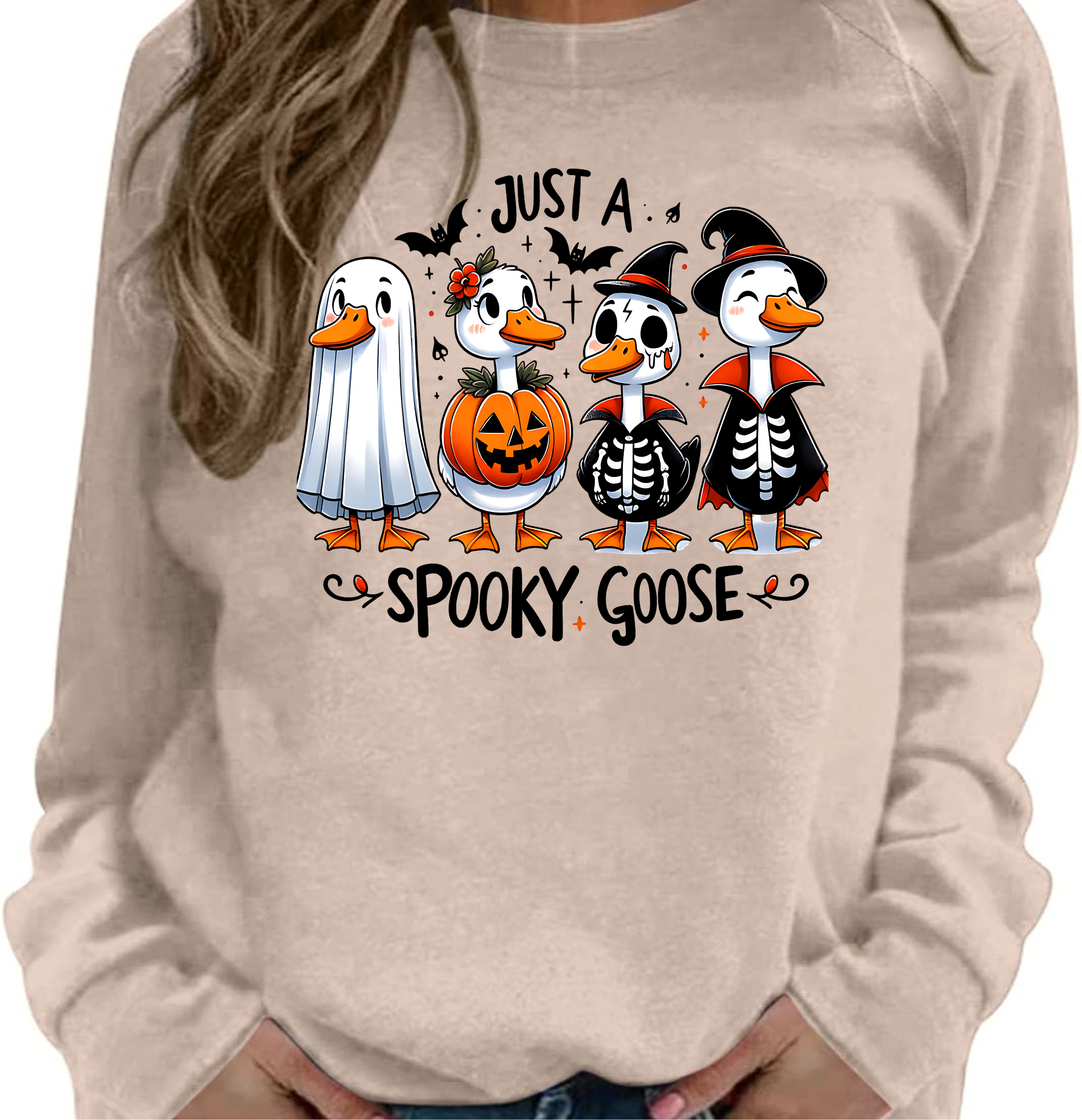 Just A Spooky Goose - DTF Transfer