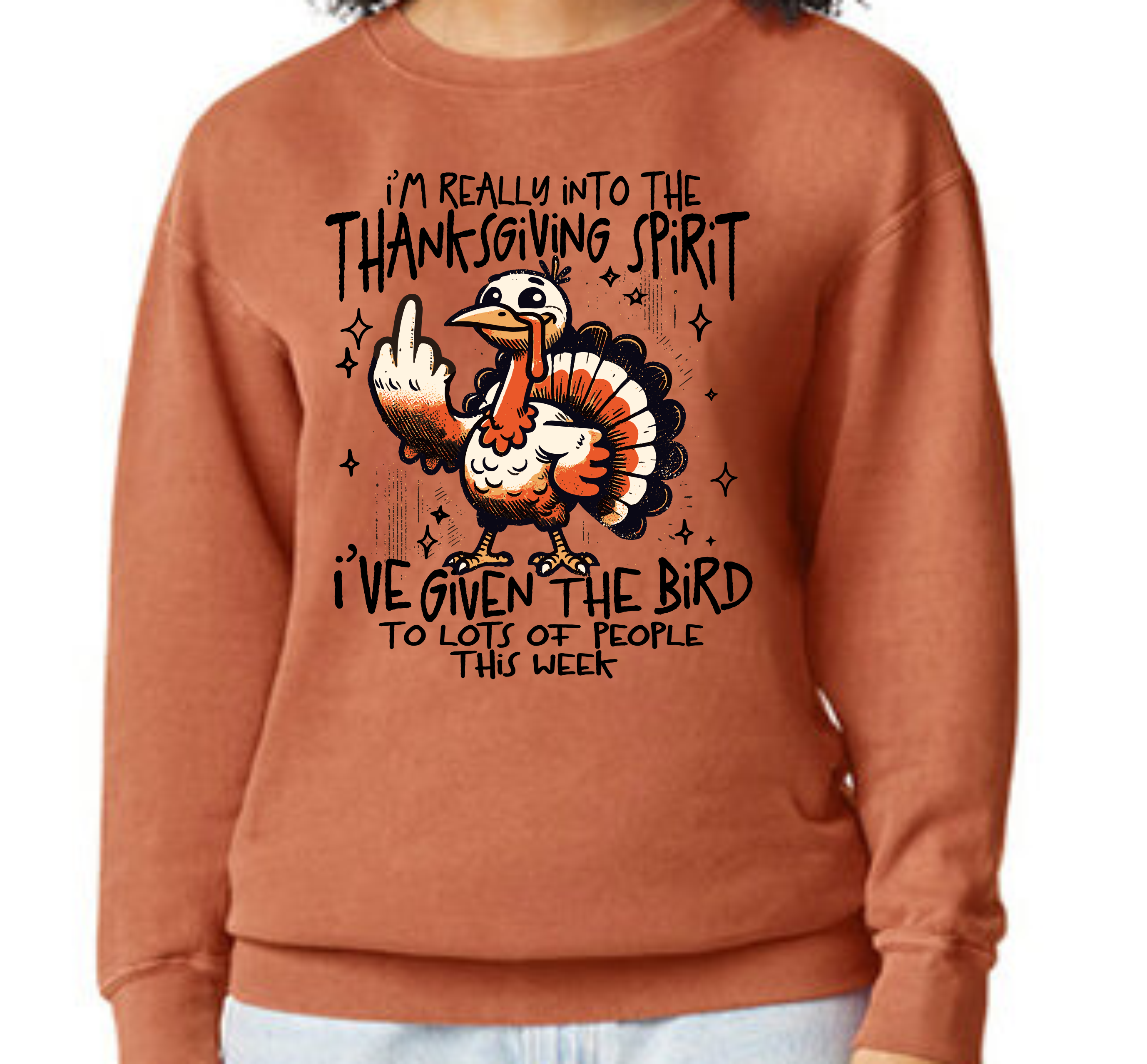 I've Given The Bird To Lots Of People This Week - DTF Transfer