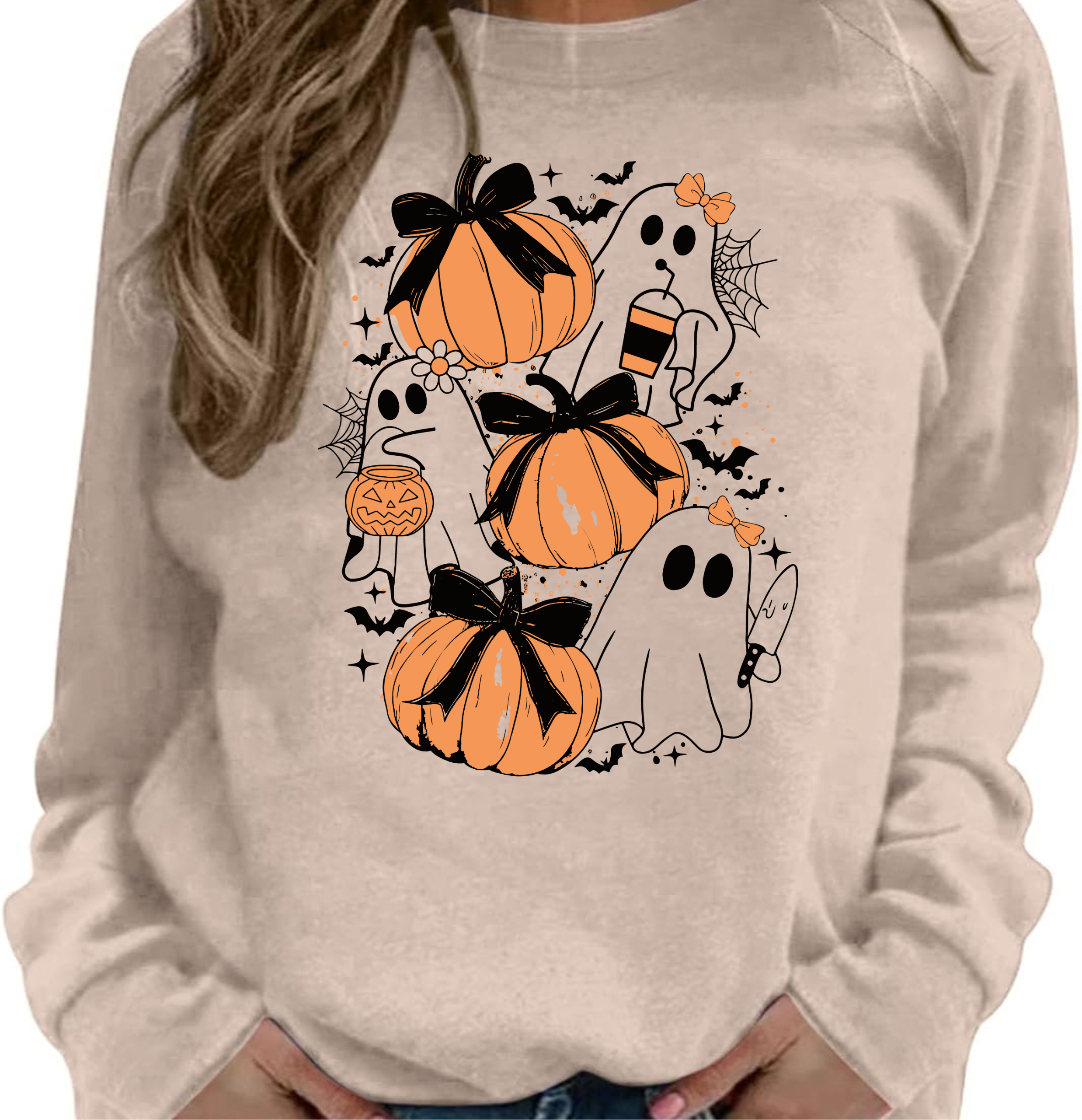 Ghosts & Pumpkins  - Sublimation Transfer