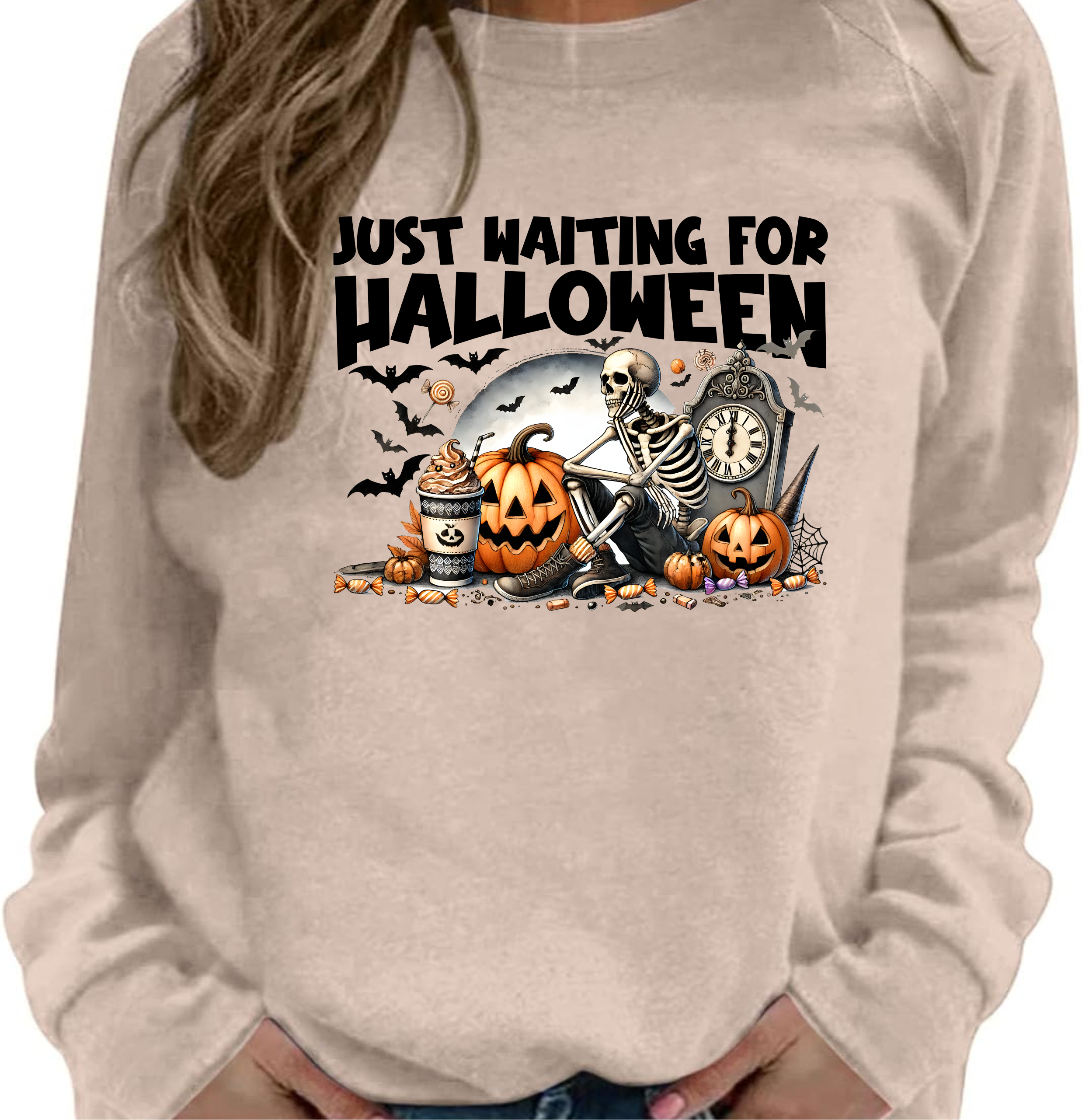 Just Waiting For Halloween - DTF Transfer