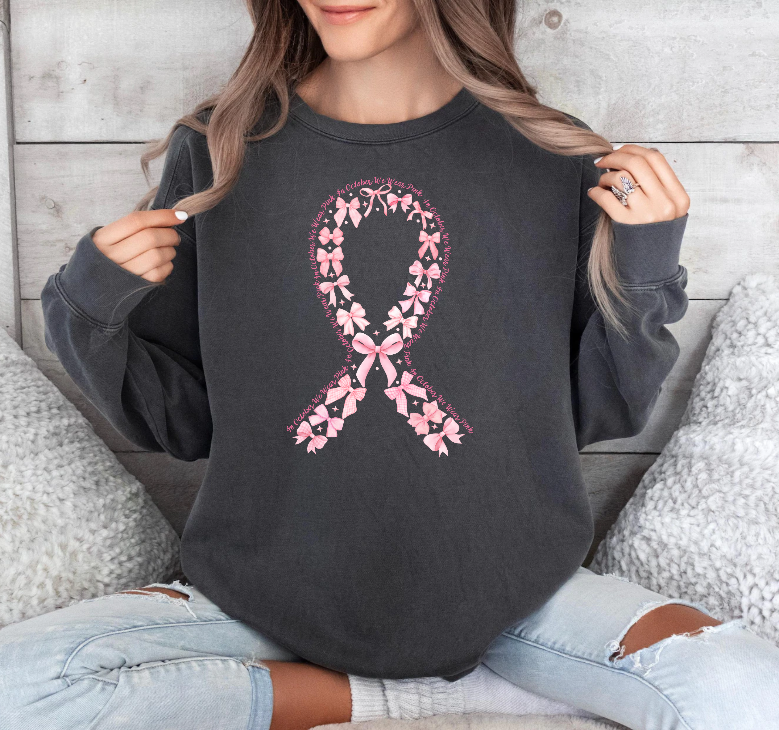 Pink Ribbon Awareness - DTF Transfer