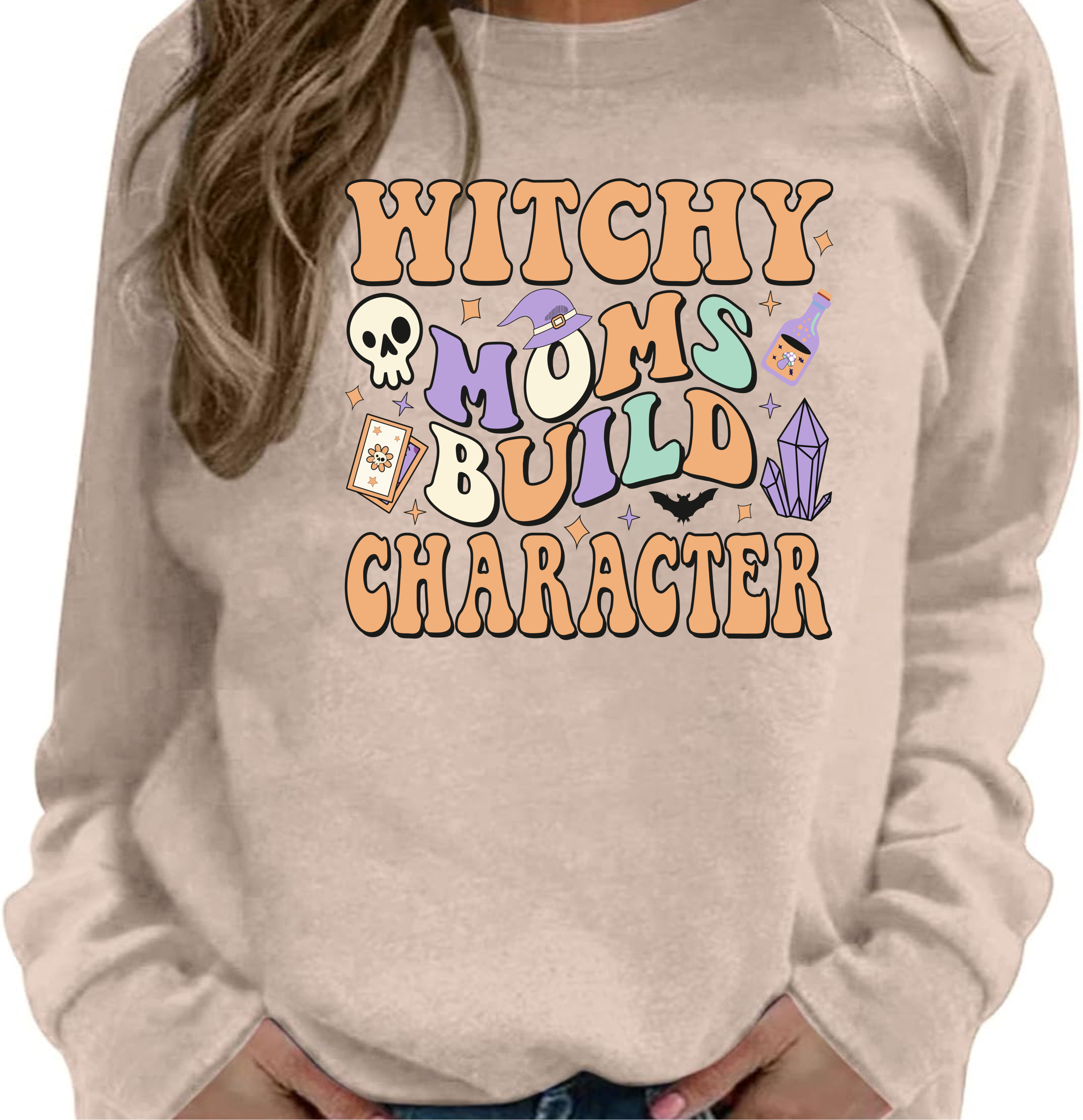Witchy Moms Build Character - DTF Transfer