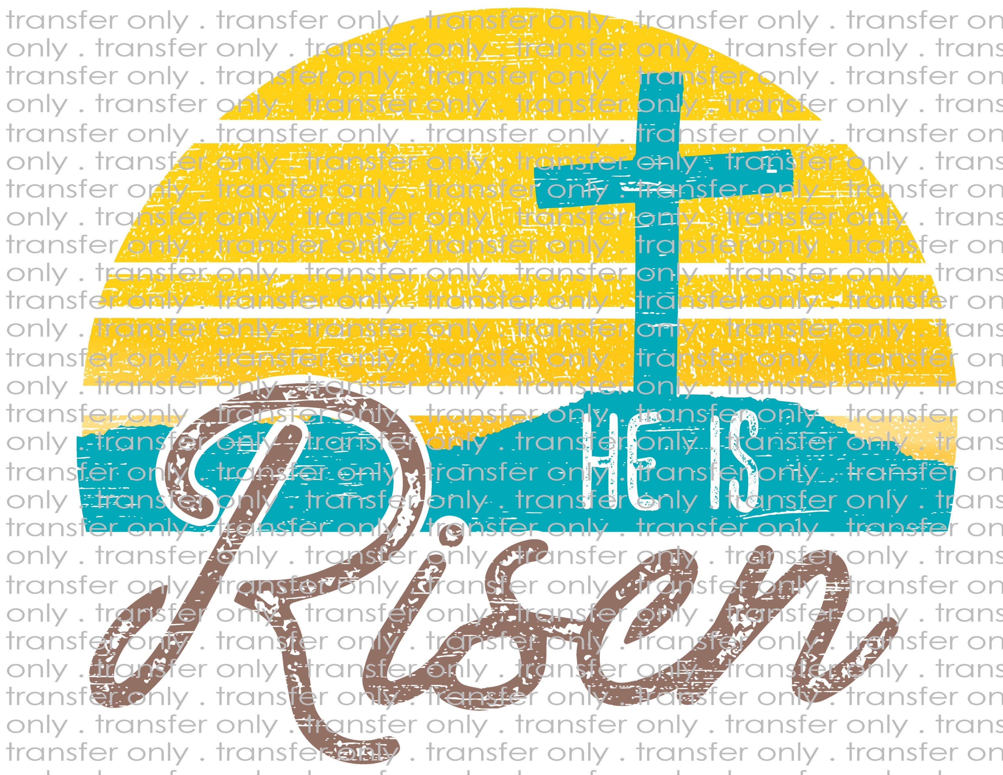 Easter & Religious - Waterslide, Sublimation