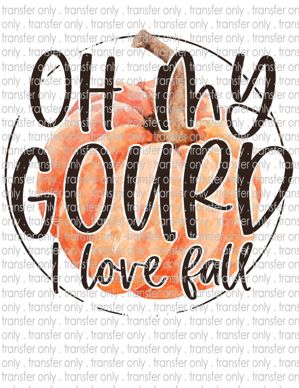 Oh My Gourd - Waterslide, Sublimation Transfers