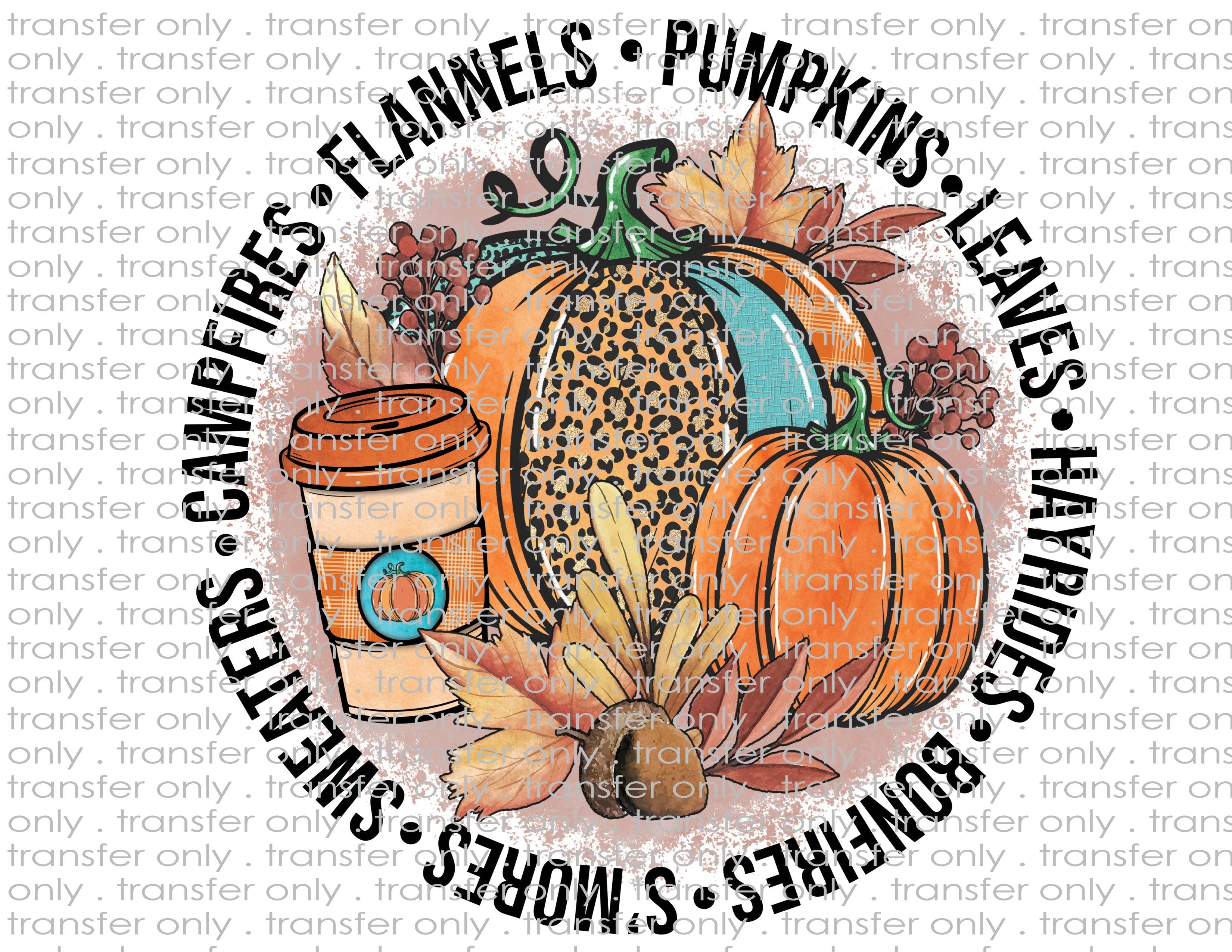 Love Fall - Waterslide, Sublimation Transfers