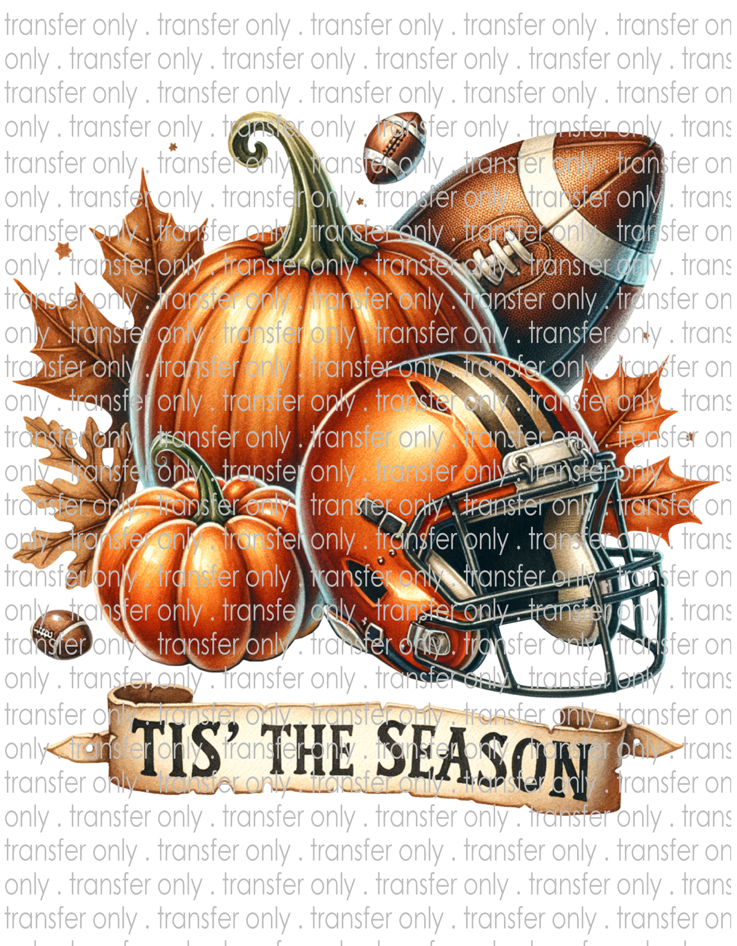 Tis The Season - Waterslide, Sublimation Transfers