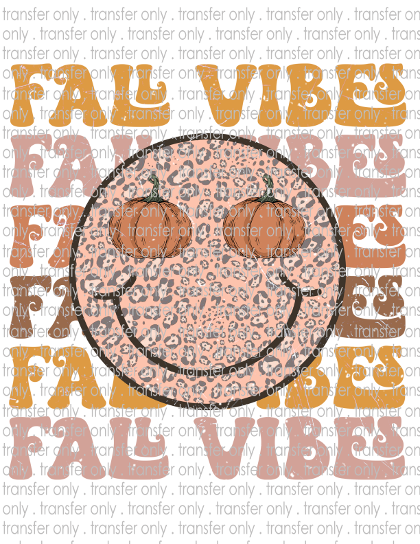 Fall Vibes - Waterslide, Sublimation Transfers