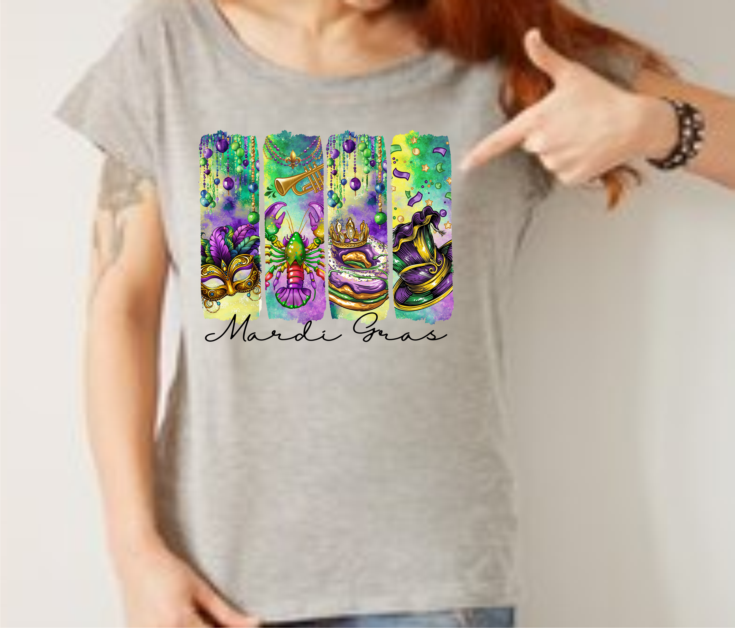 Mardi Gras - DTF Transfer