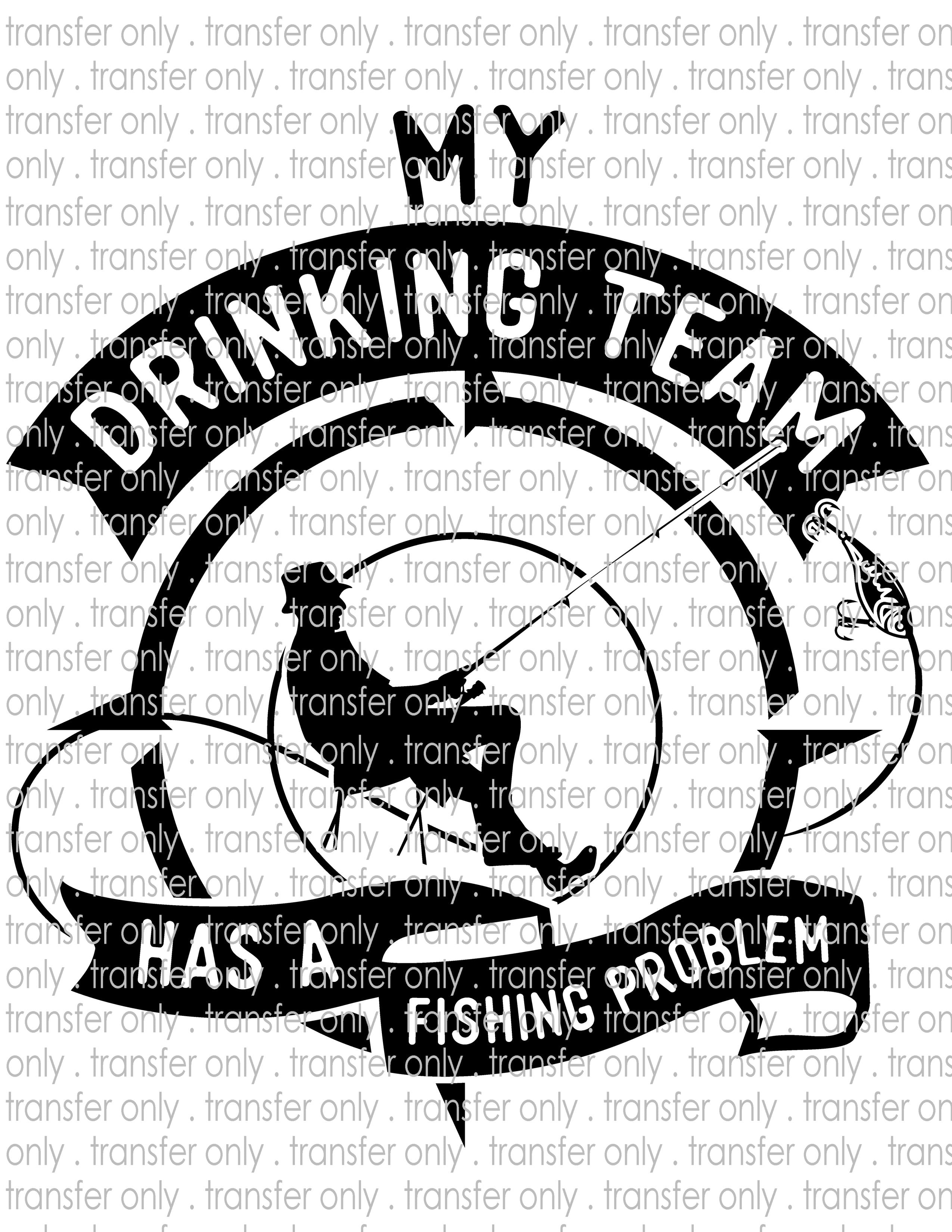 Fishing Problem - Waterslide, Sublimation