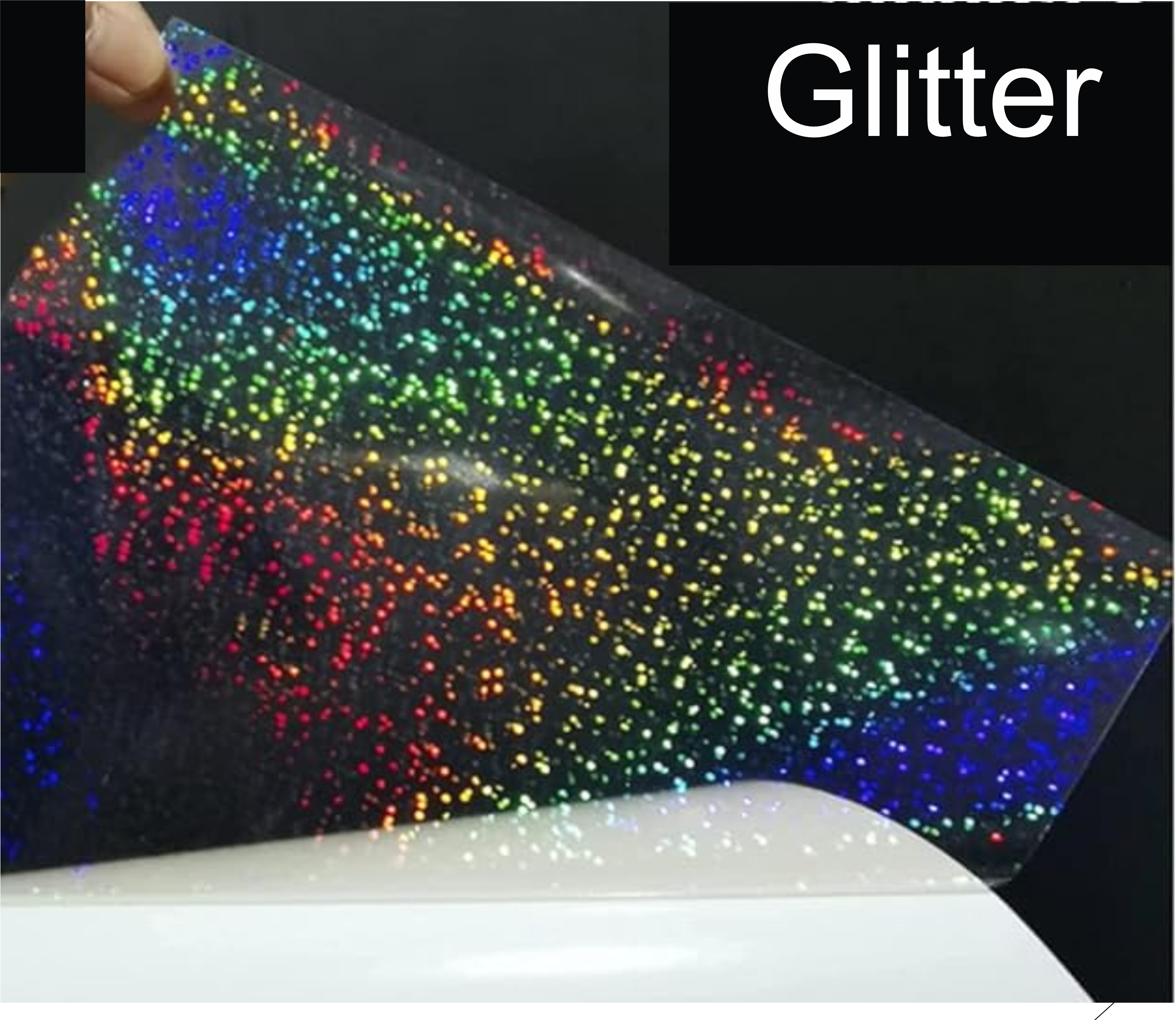 Clear & Holographic - Laminate Film Overlay Sheet