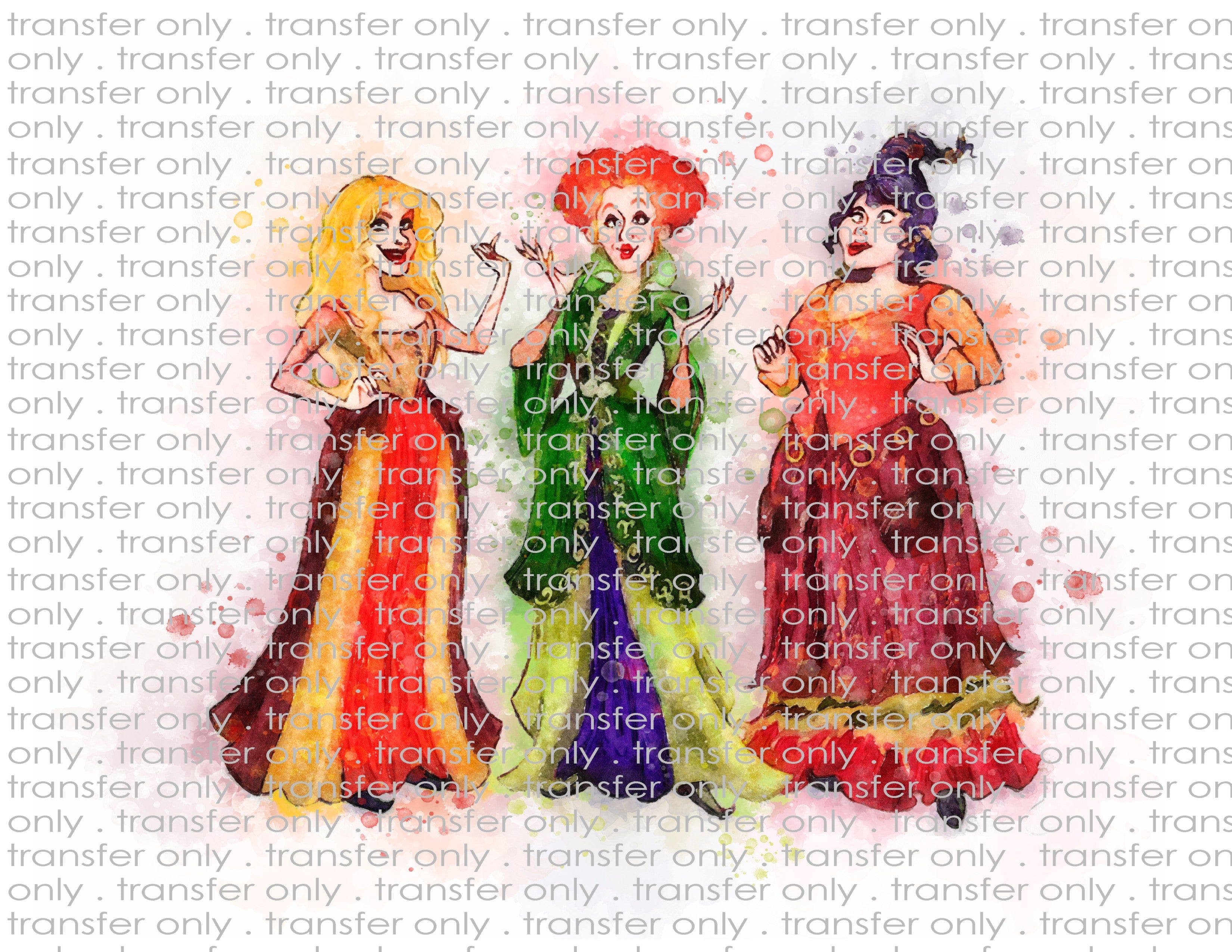 Waterslide, Sublimation Transfers - Halloween