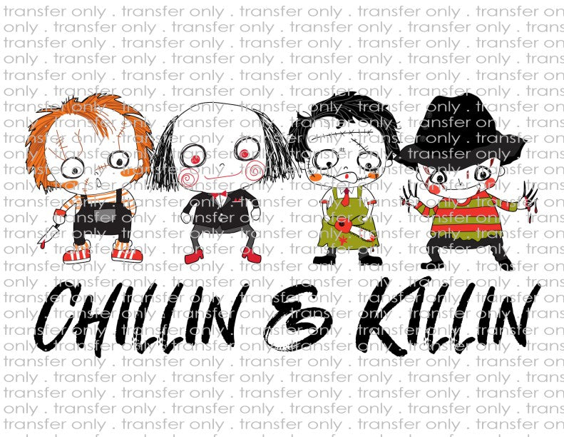 Waterslide, Sublimation Transfers - Halloween