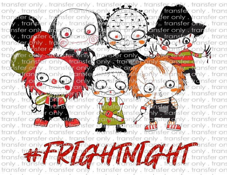 Waterslide, Sublimation Transfers - Halloween