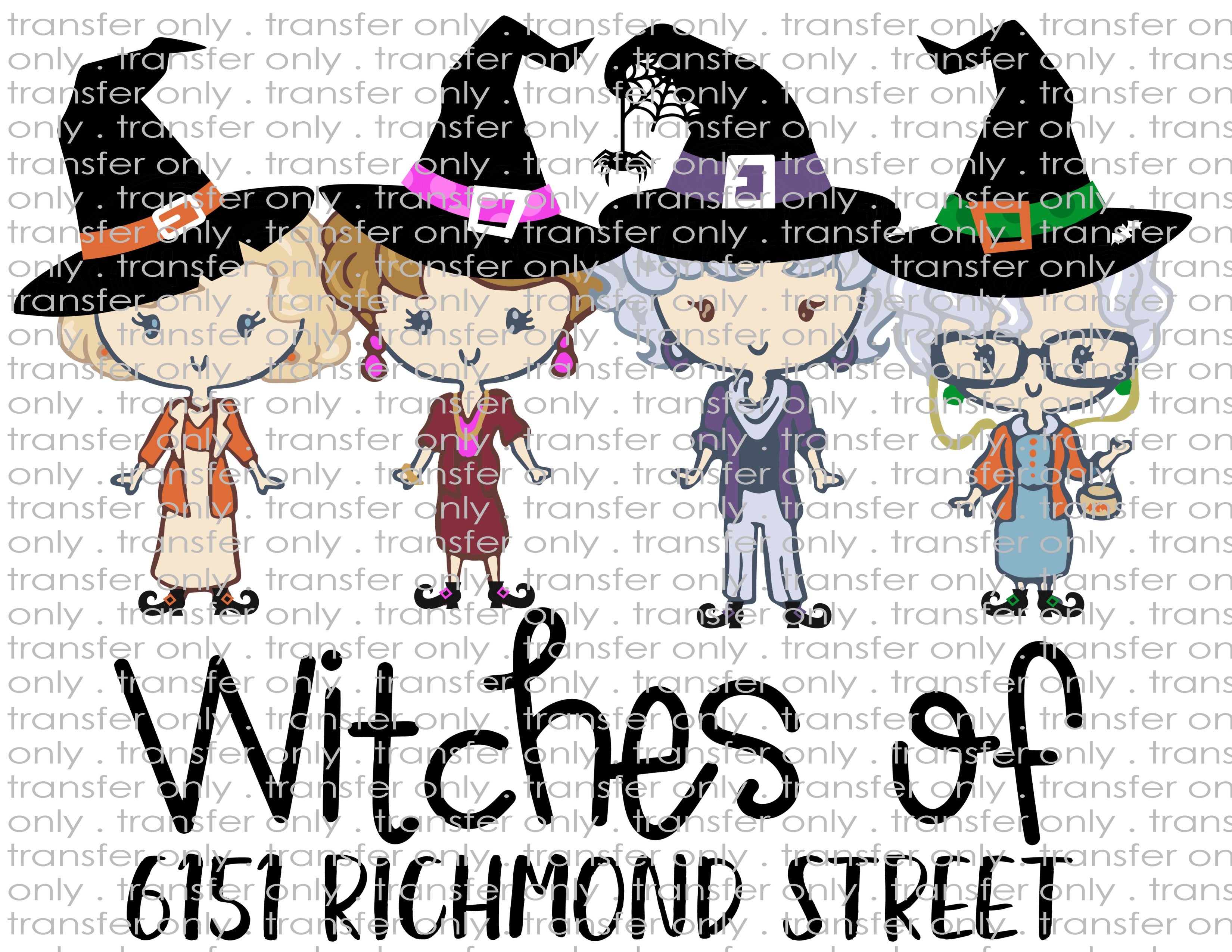 Waterslide, Sublimation Transfers - Halloween